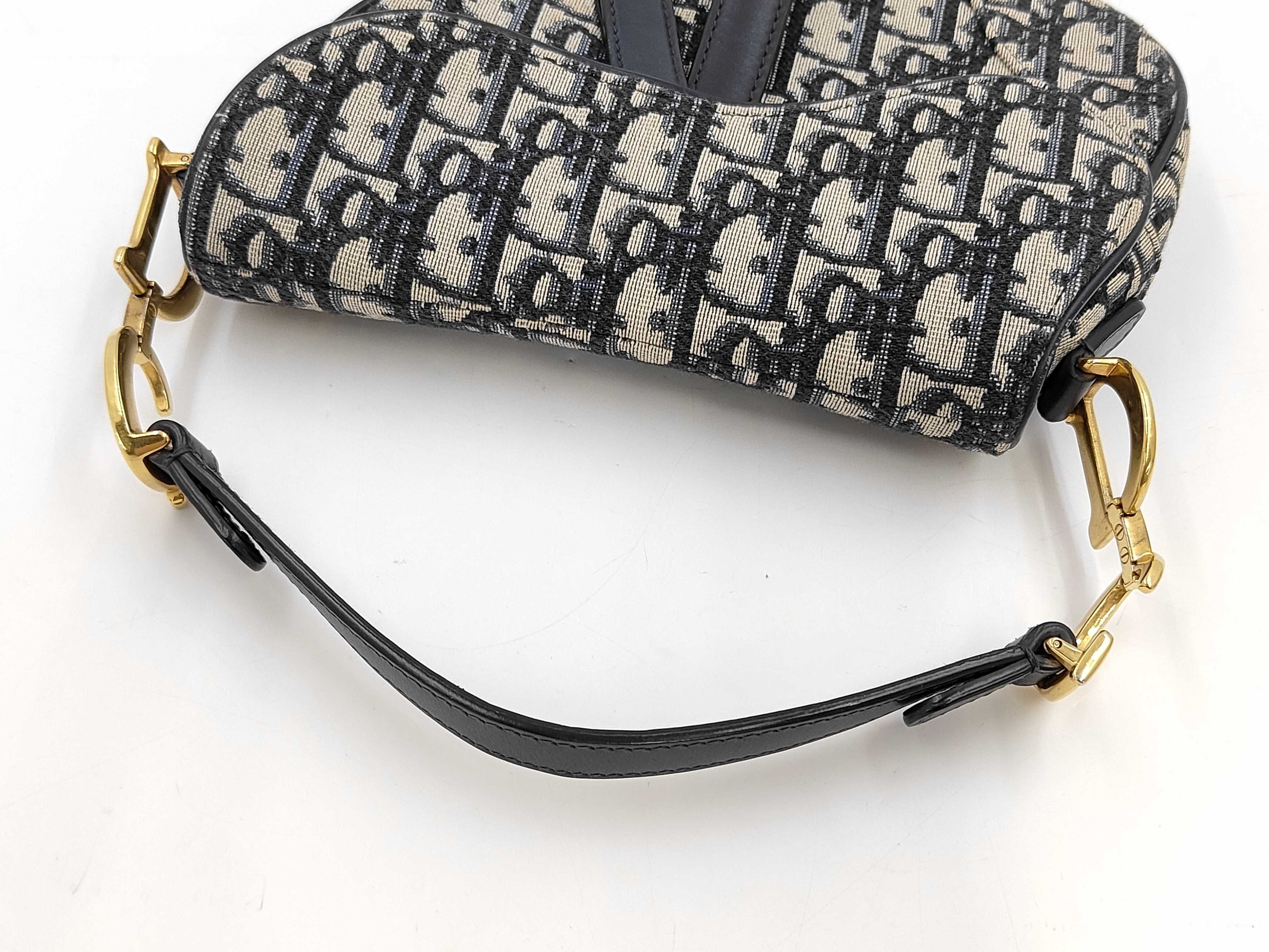 Oblique Saddle Handbag — view 5