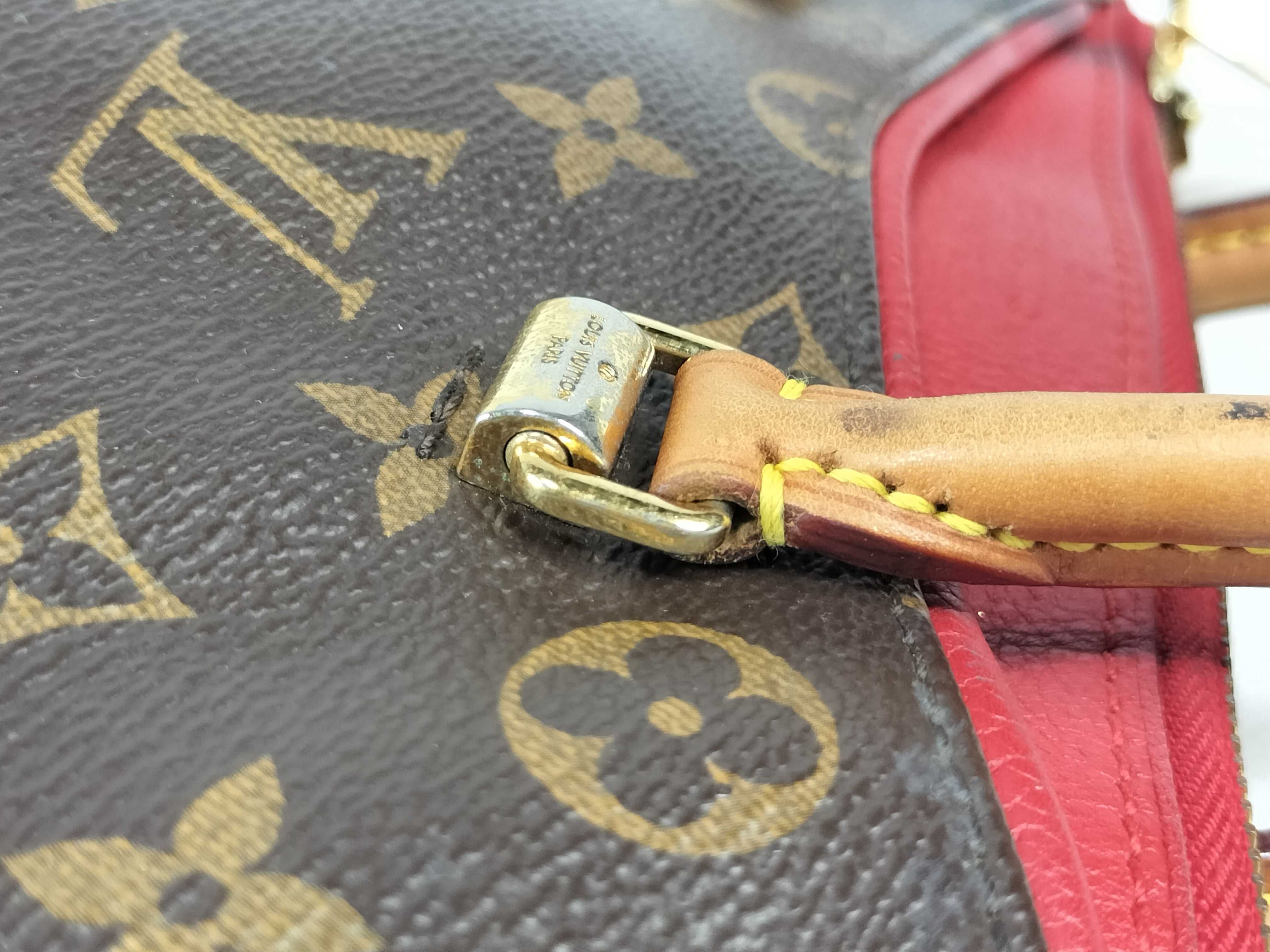 Monogram PH- Cerise Monogram Canvas Pallas Hand Bag Brown — view 5