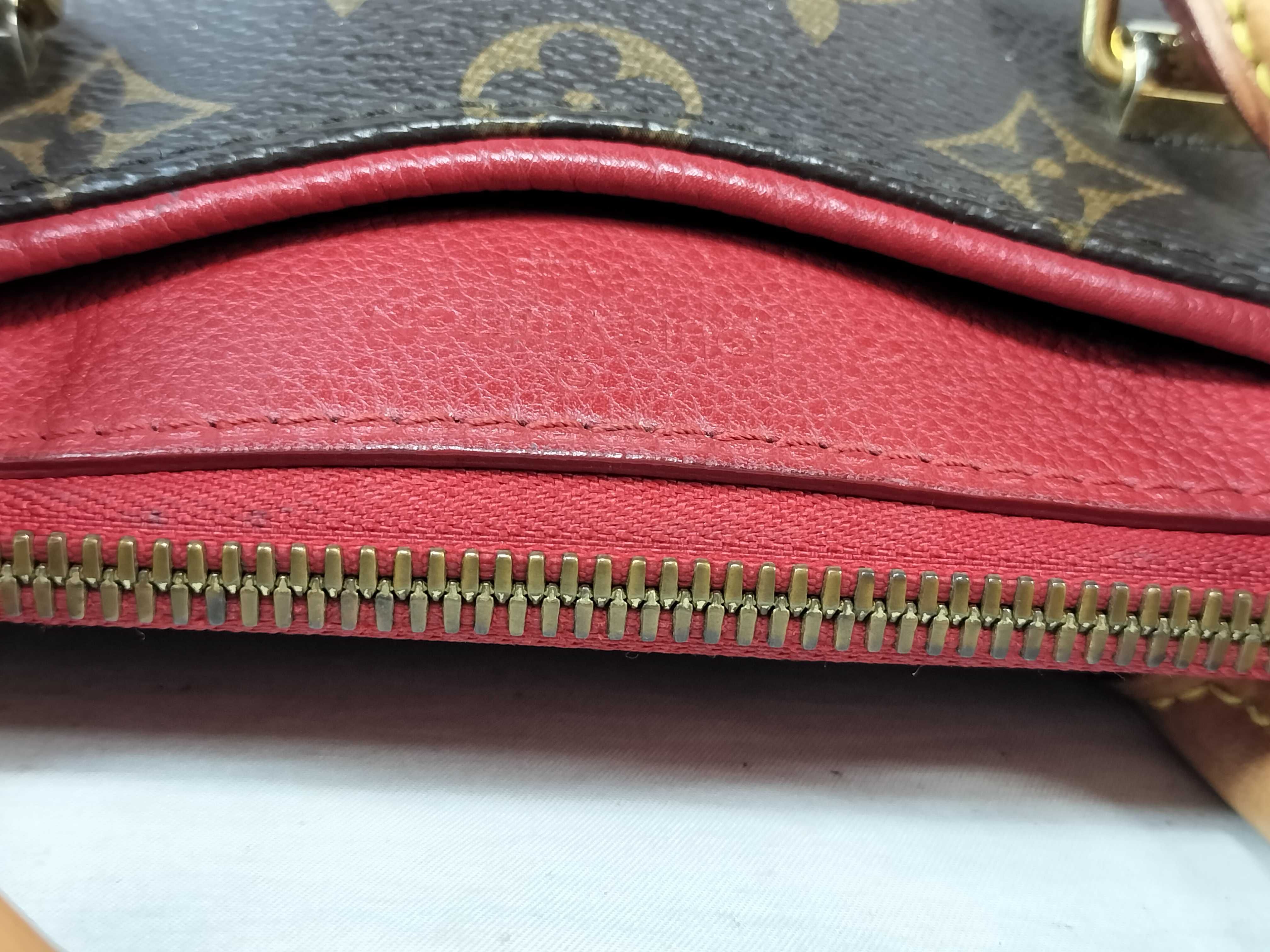Monogram PH- Cerise Monogram Canvas Pallas Hand Bag Brown — view 6