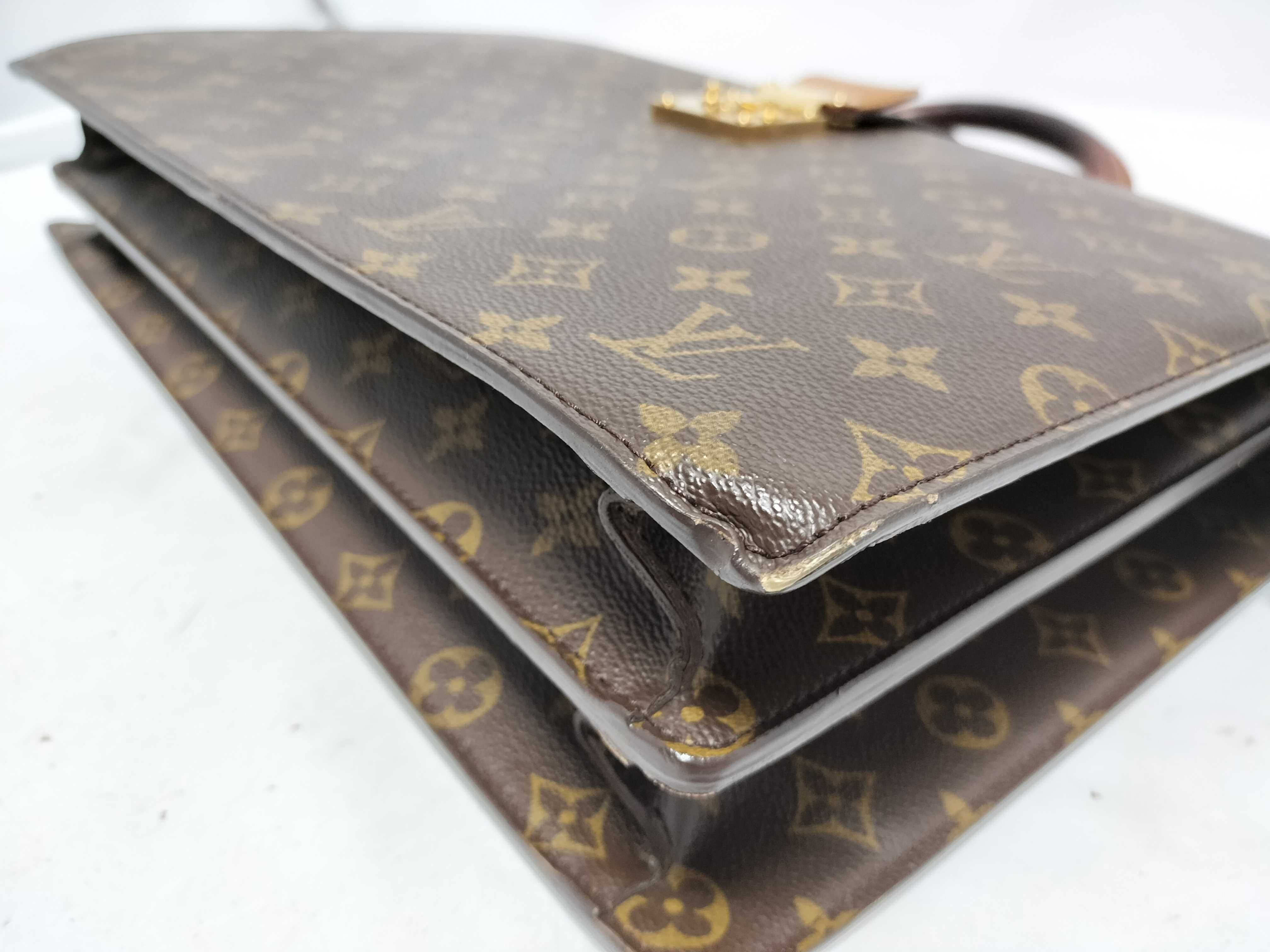 Monogram LV Serviette Fermoire M53305 Business Bag — view 7