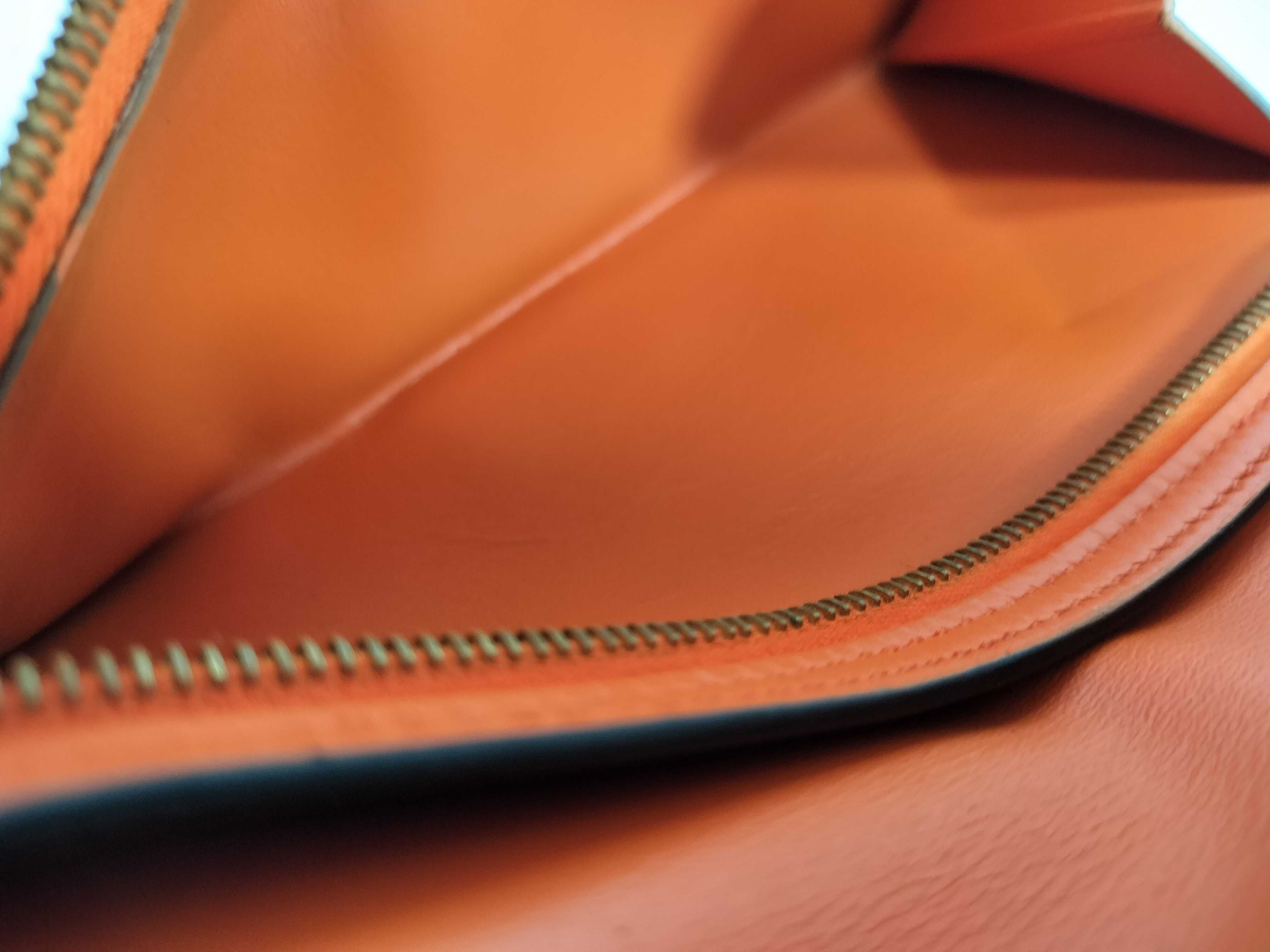 Bearn Trifold Long Wallet Orange — view 11