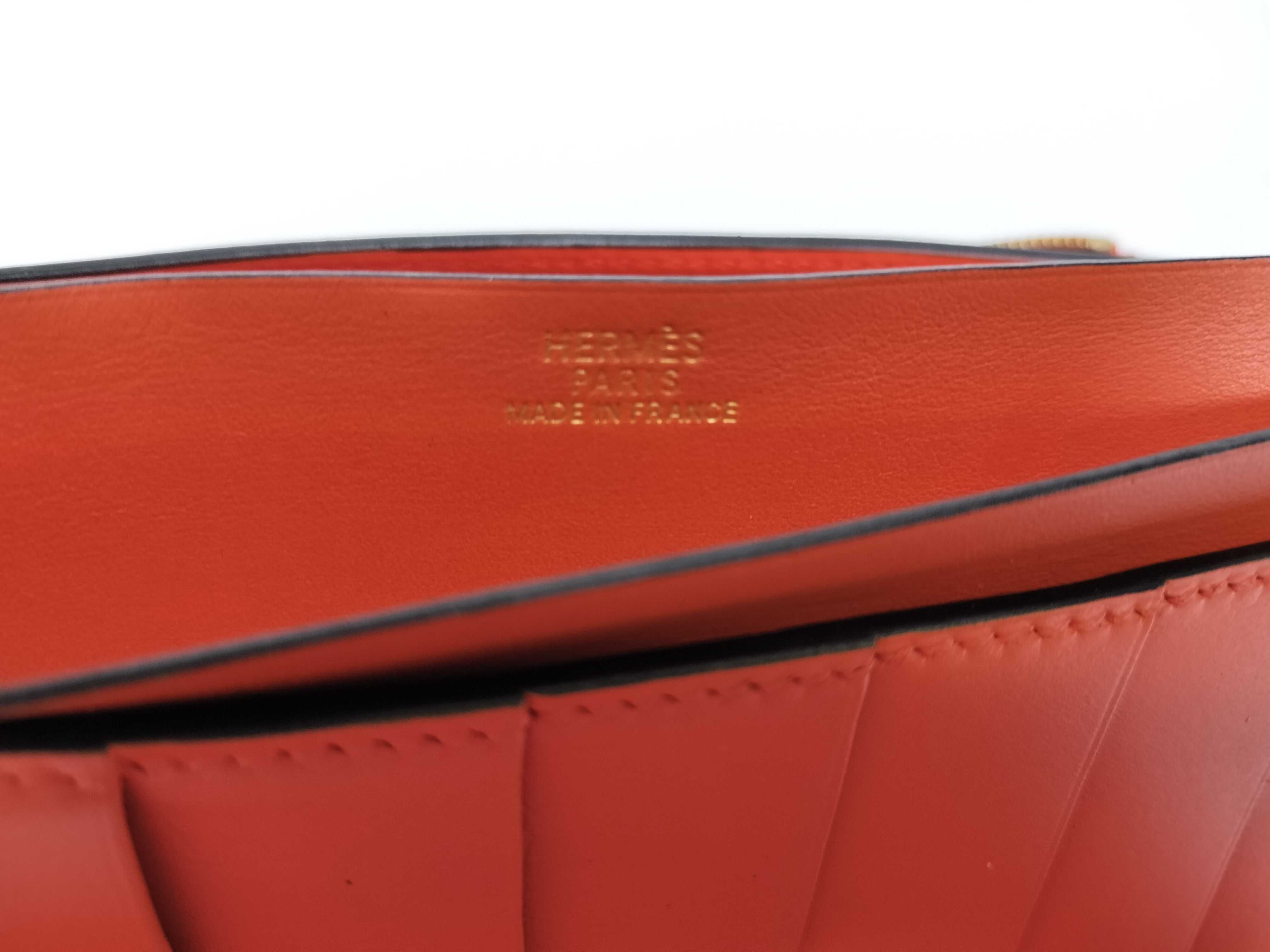 Bearn Trifold Long Wallet Orange — view 12