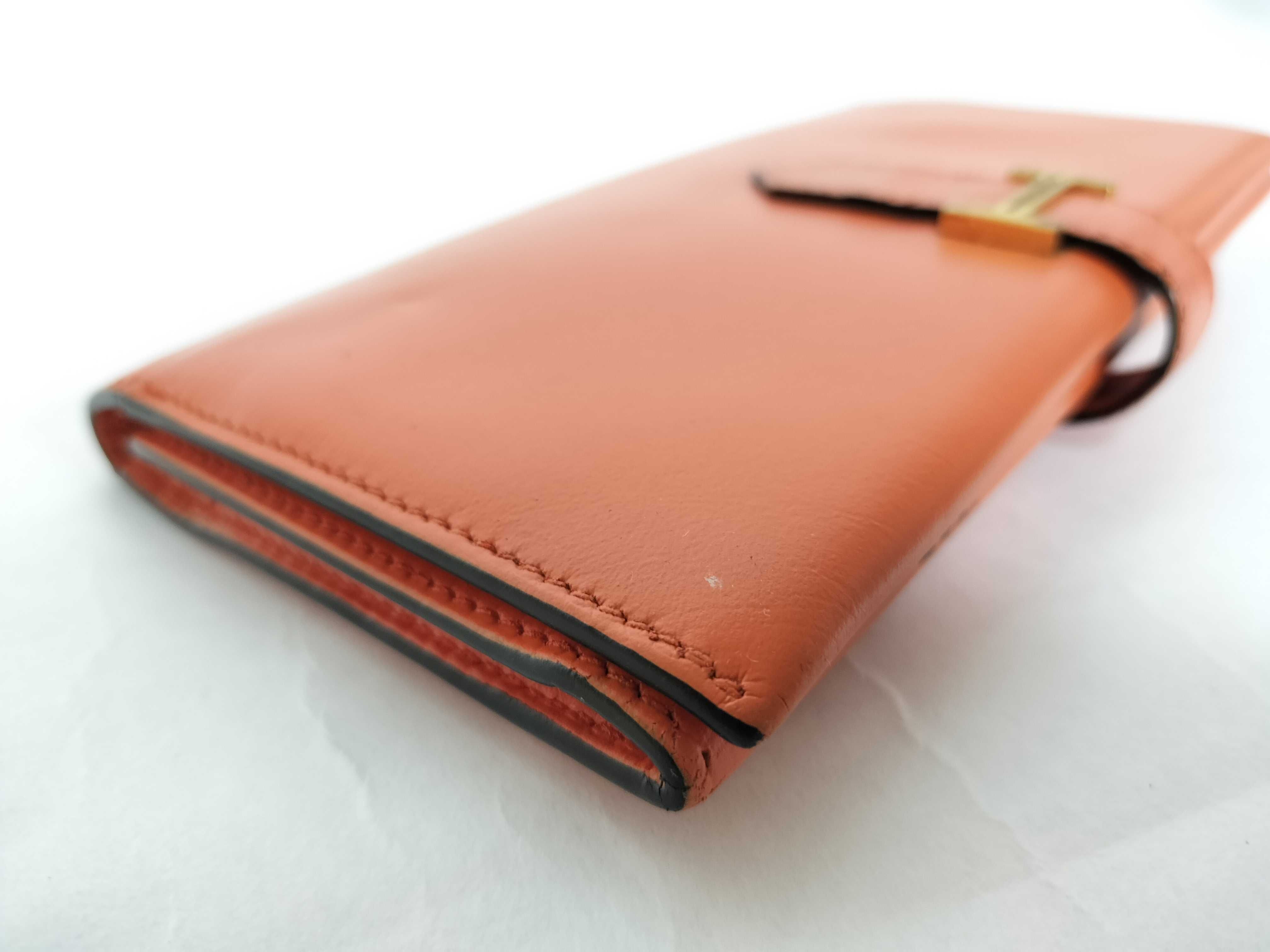 Bearn Trifold Long Wallet Orange — view 3