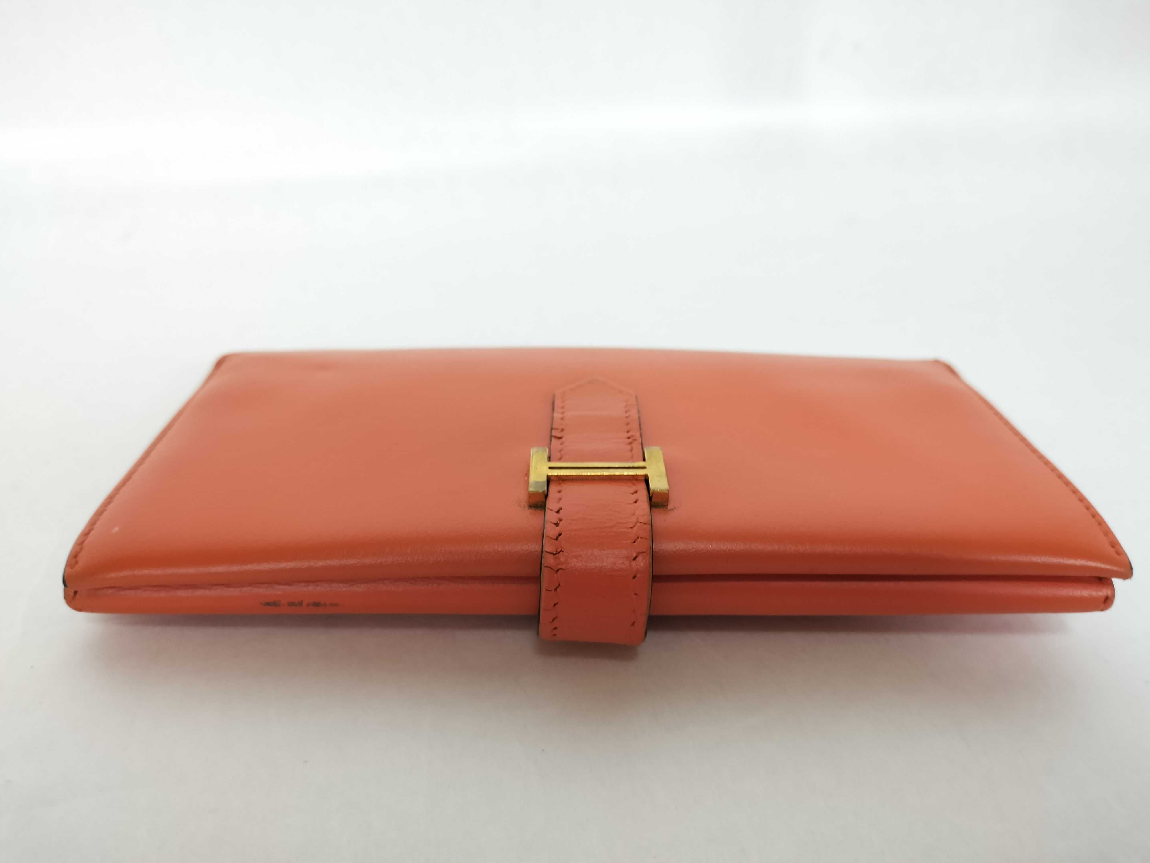 Bearn Trifold Long Wallet Orange — view 4