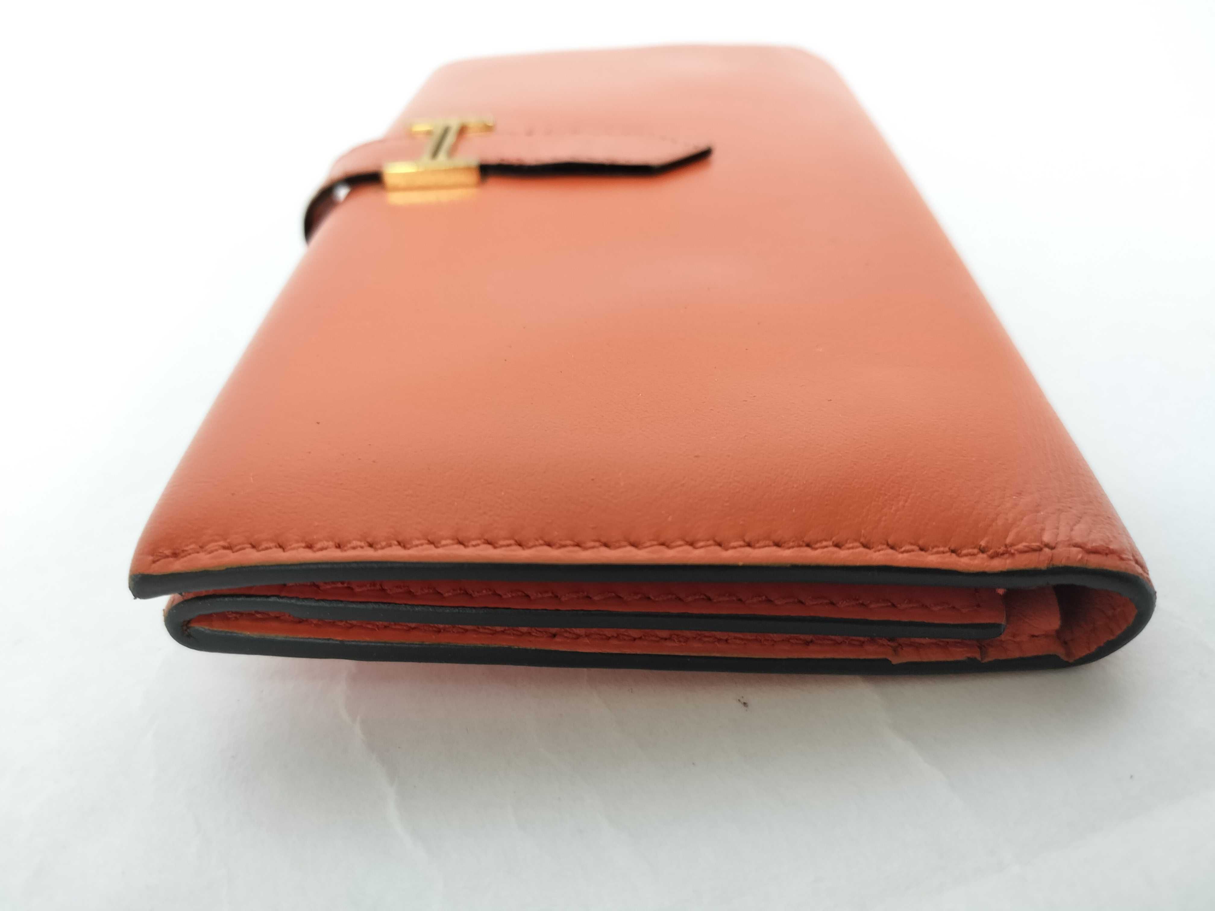 Bearn Trifold Long Wallet Orange — view 6
