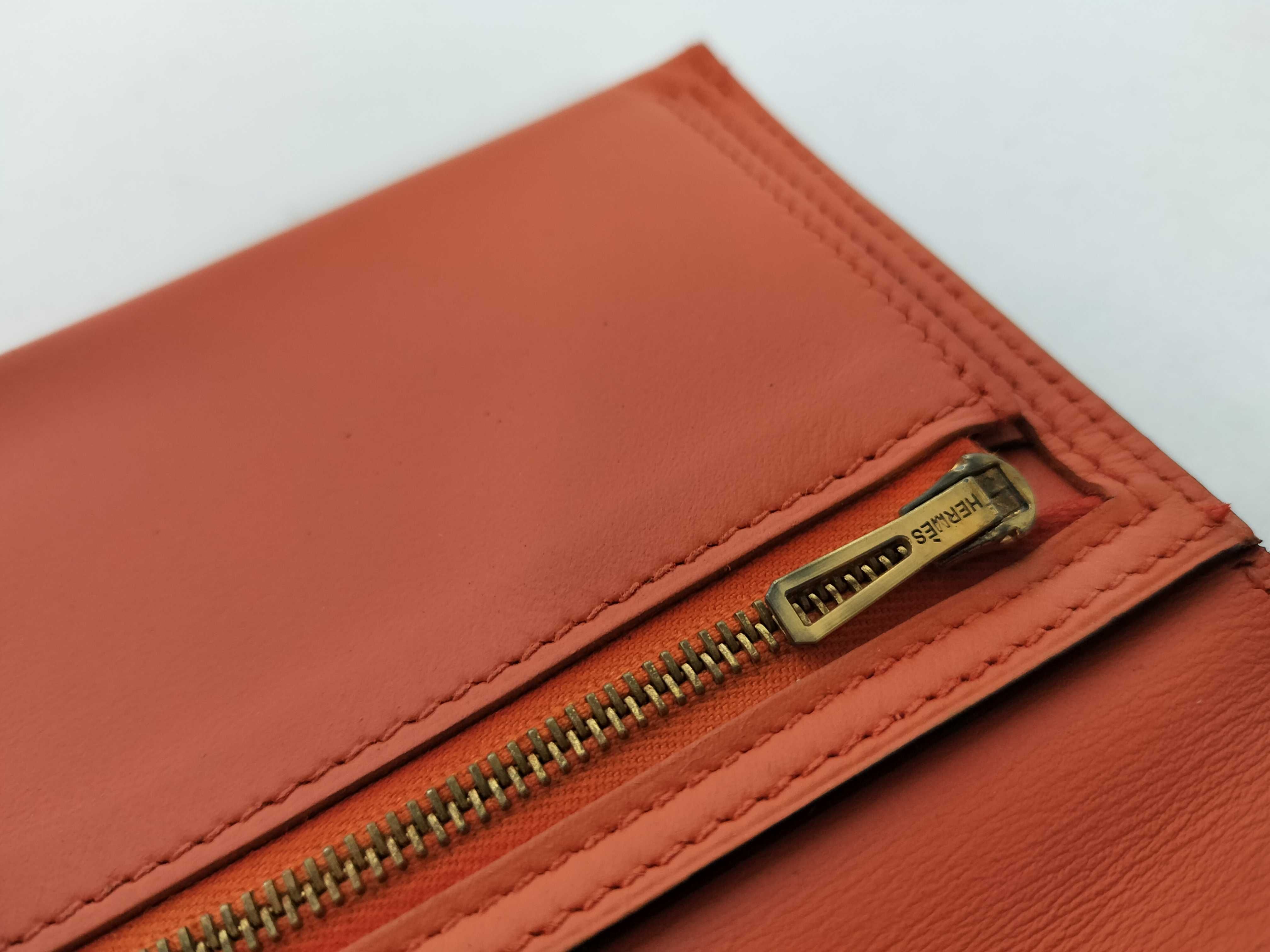 Bearn Trifold Long Wallet Orange — view 10