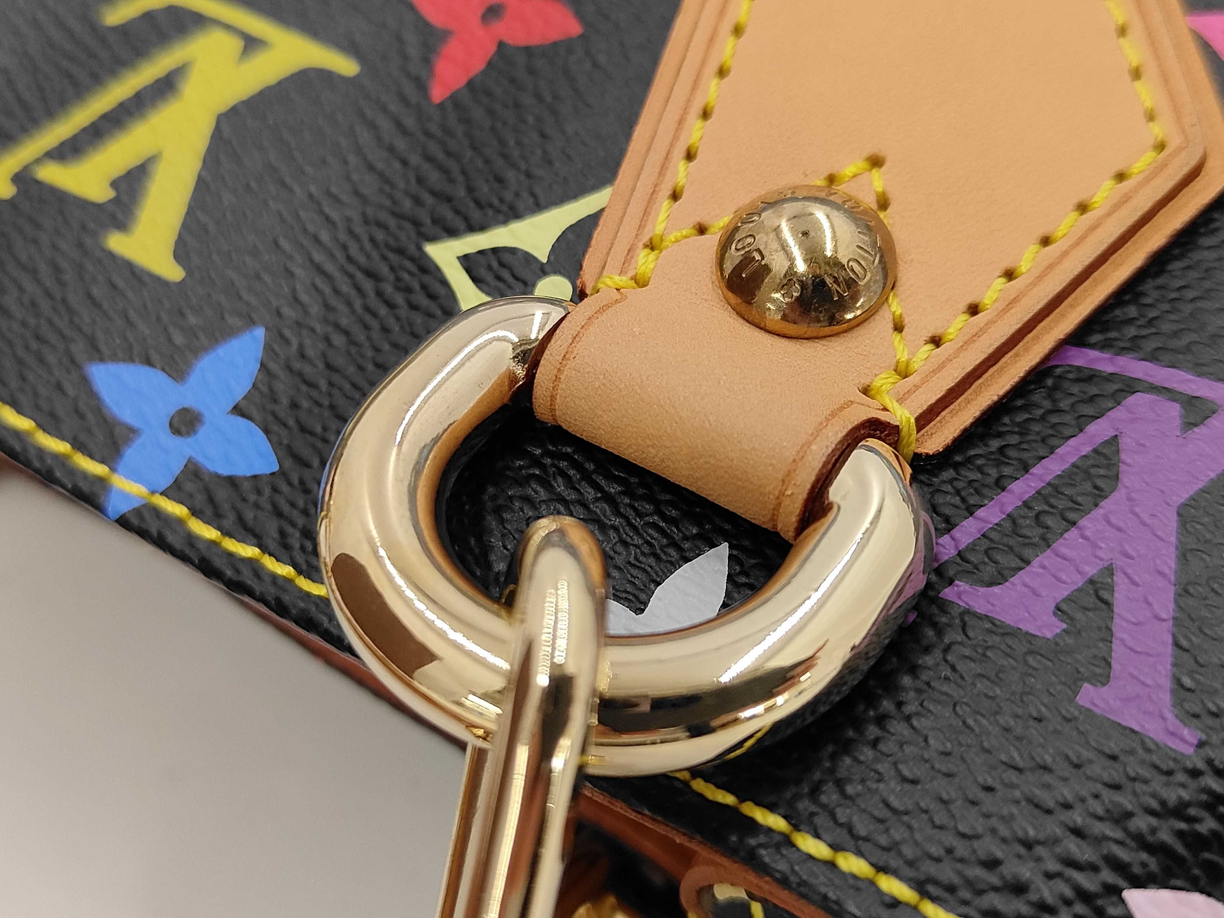 Bag Louis Vuitton Audra Multicolor Handbag Bag — view 4