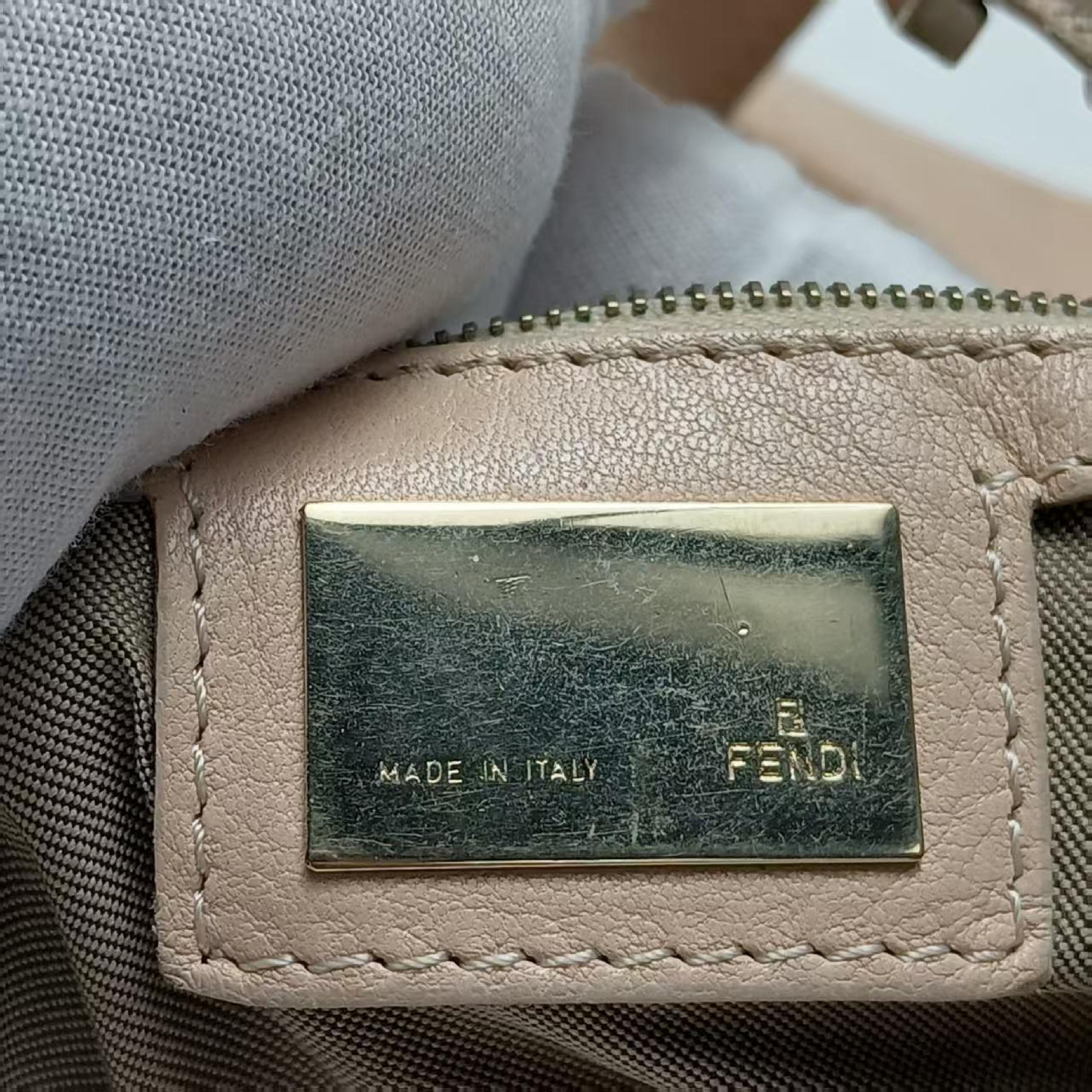 cowhide shoulder bag — view 11
