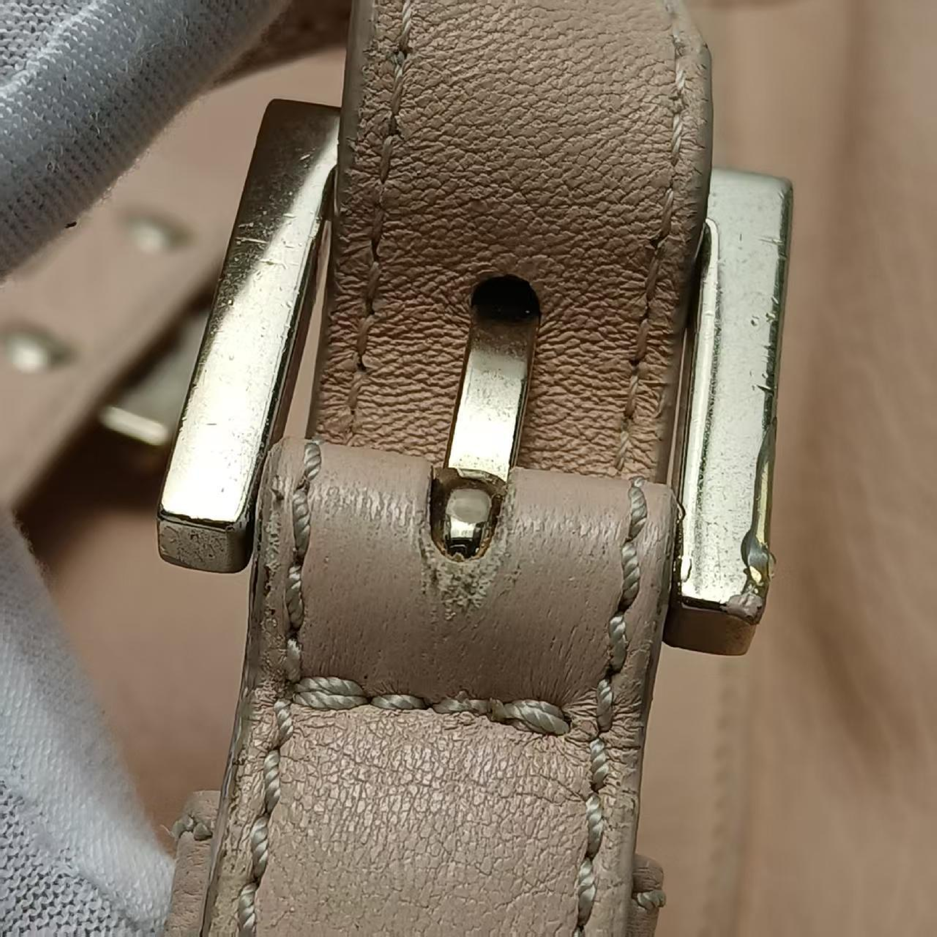 cowhide shoulder bag — view 15