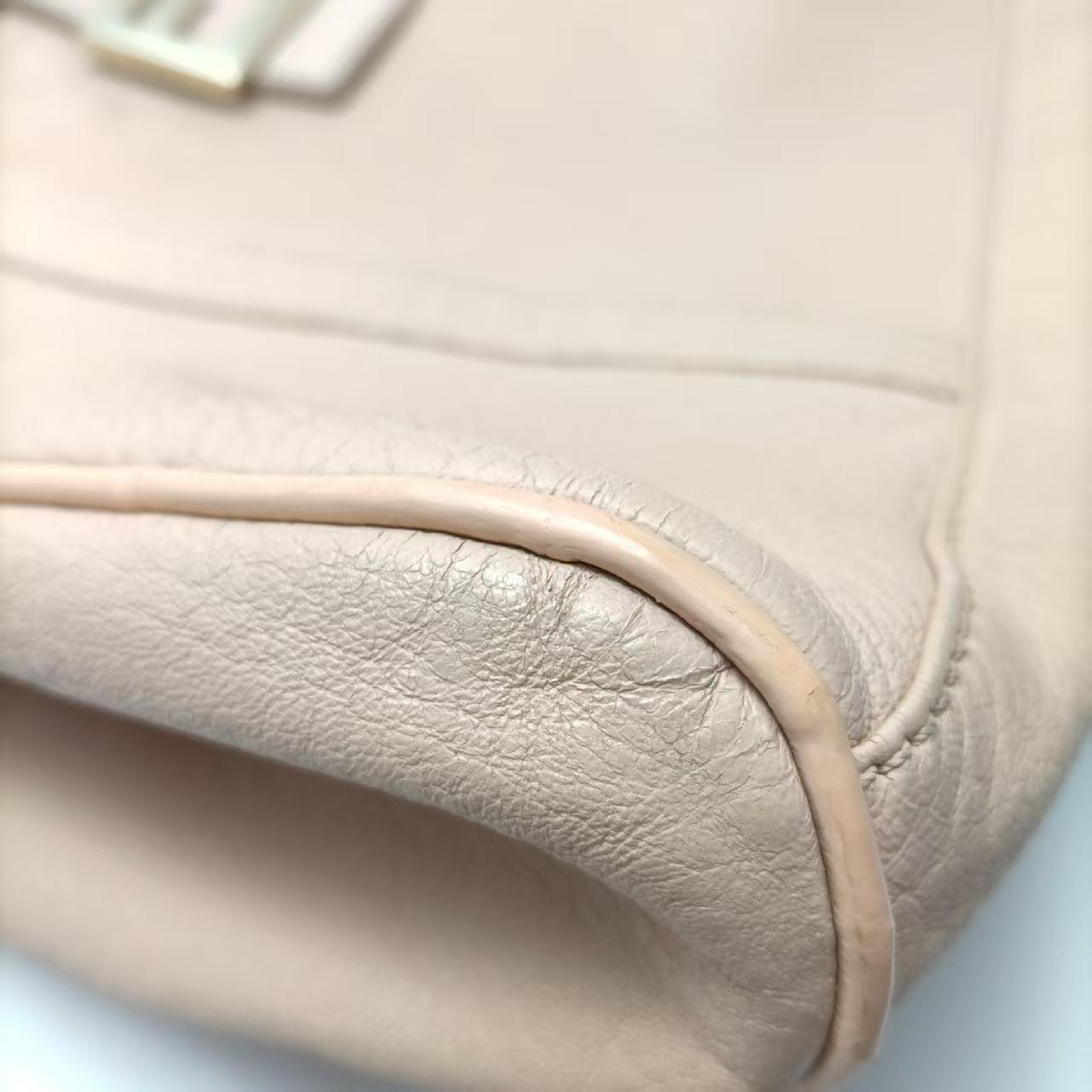 cowhide shoulder bag — view 8