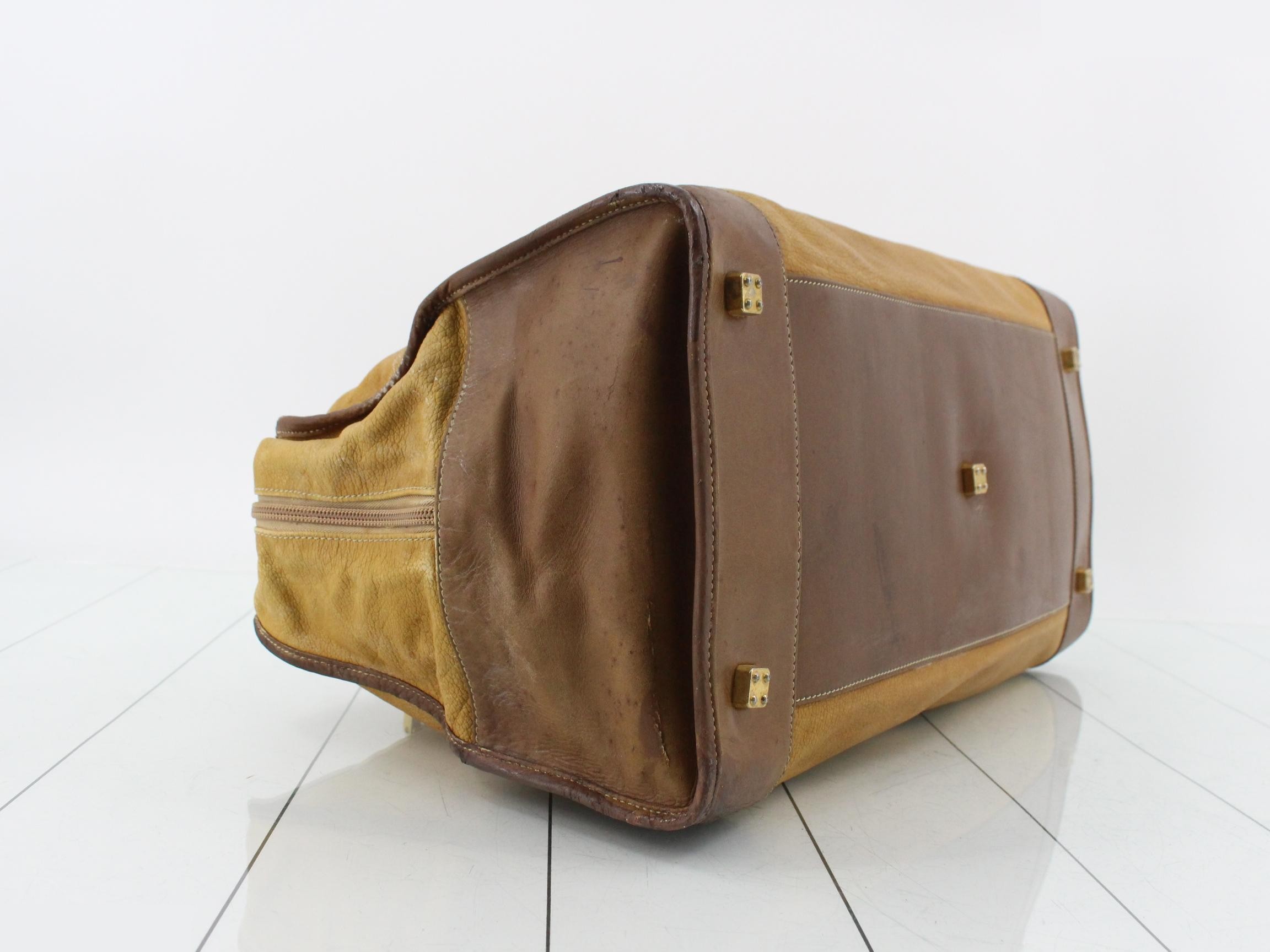 Anagram Leather Boston Bag — view 5