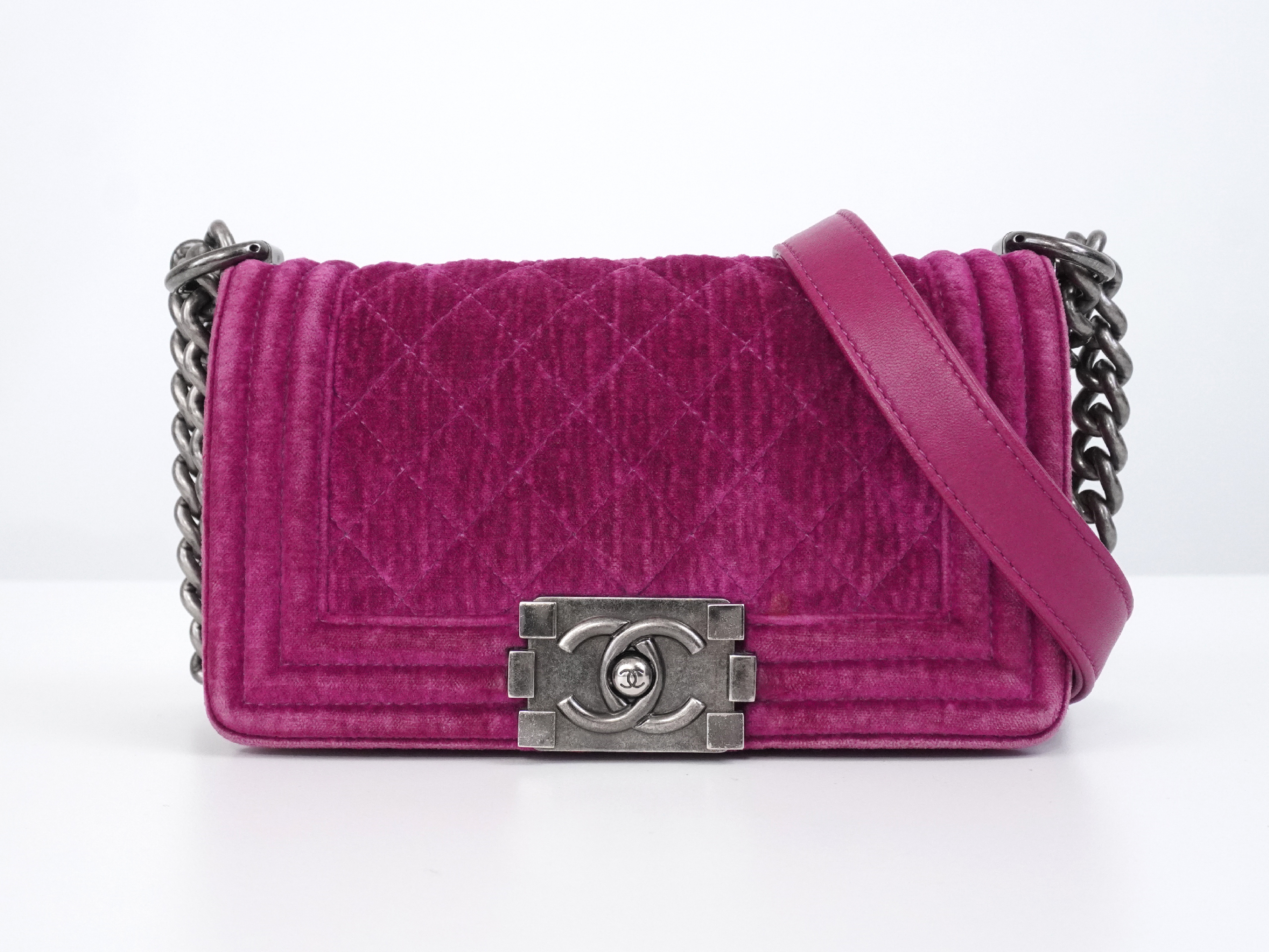 Coco Mark Boy Chanel Chain Shoulder Bag