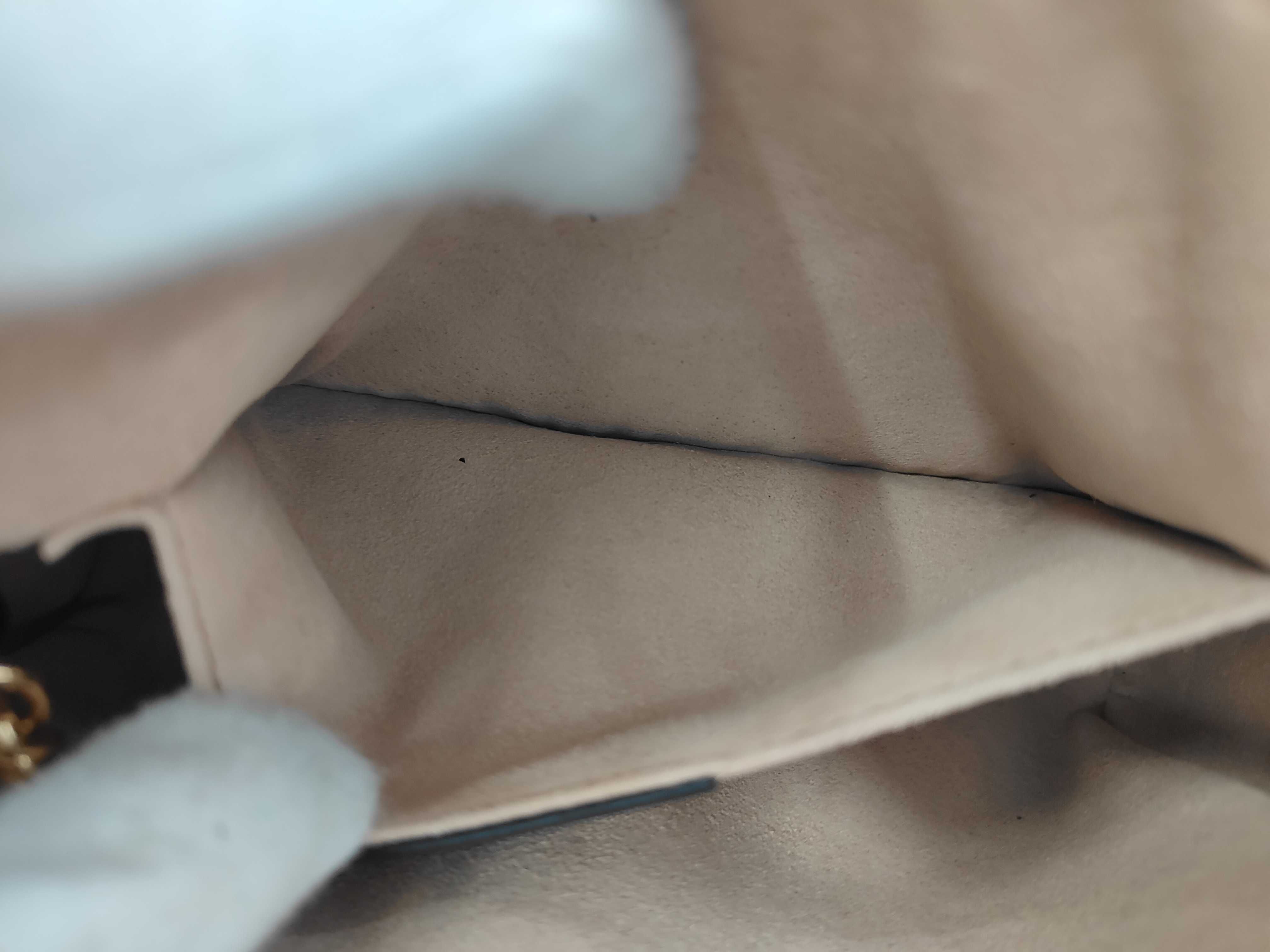 Ophidia Suede & Leather Shoulder Bag — view 11