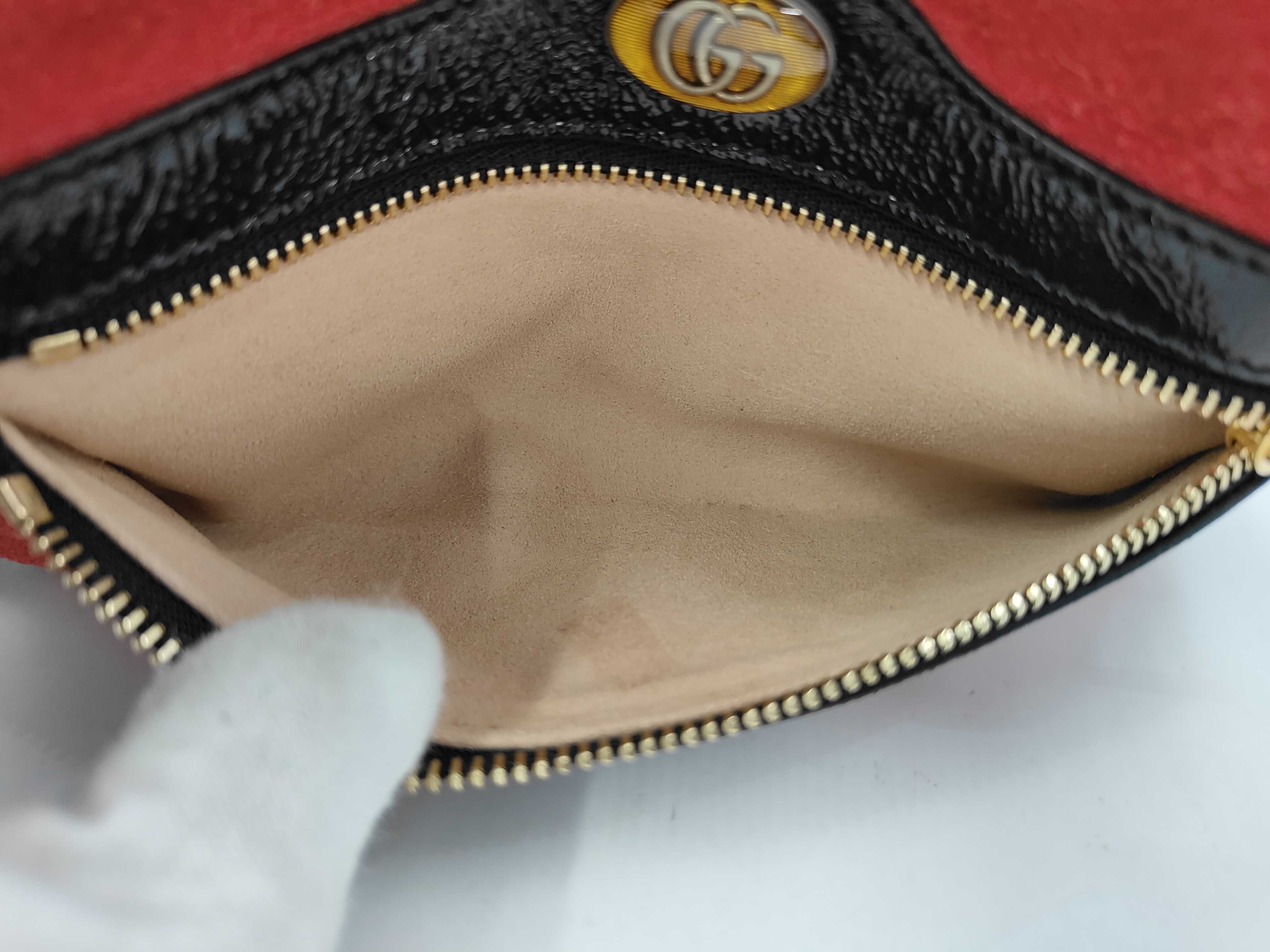 Ophidia Suede & Leather Shoulder Bag — view 13