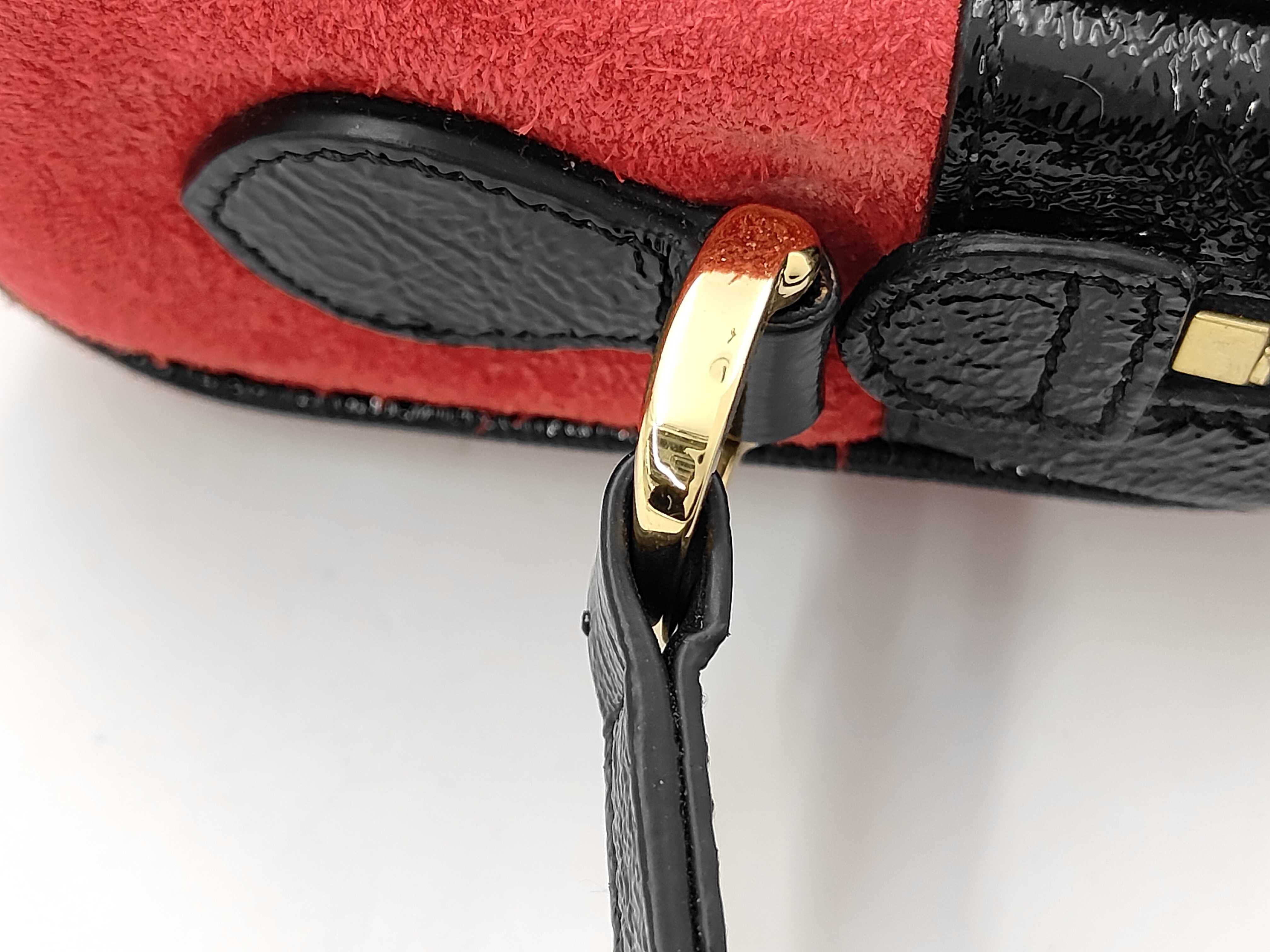 Ophidia Suede & Leather Shoulder Bag — view 5