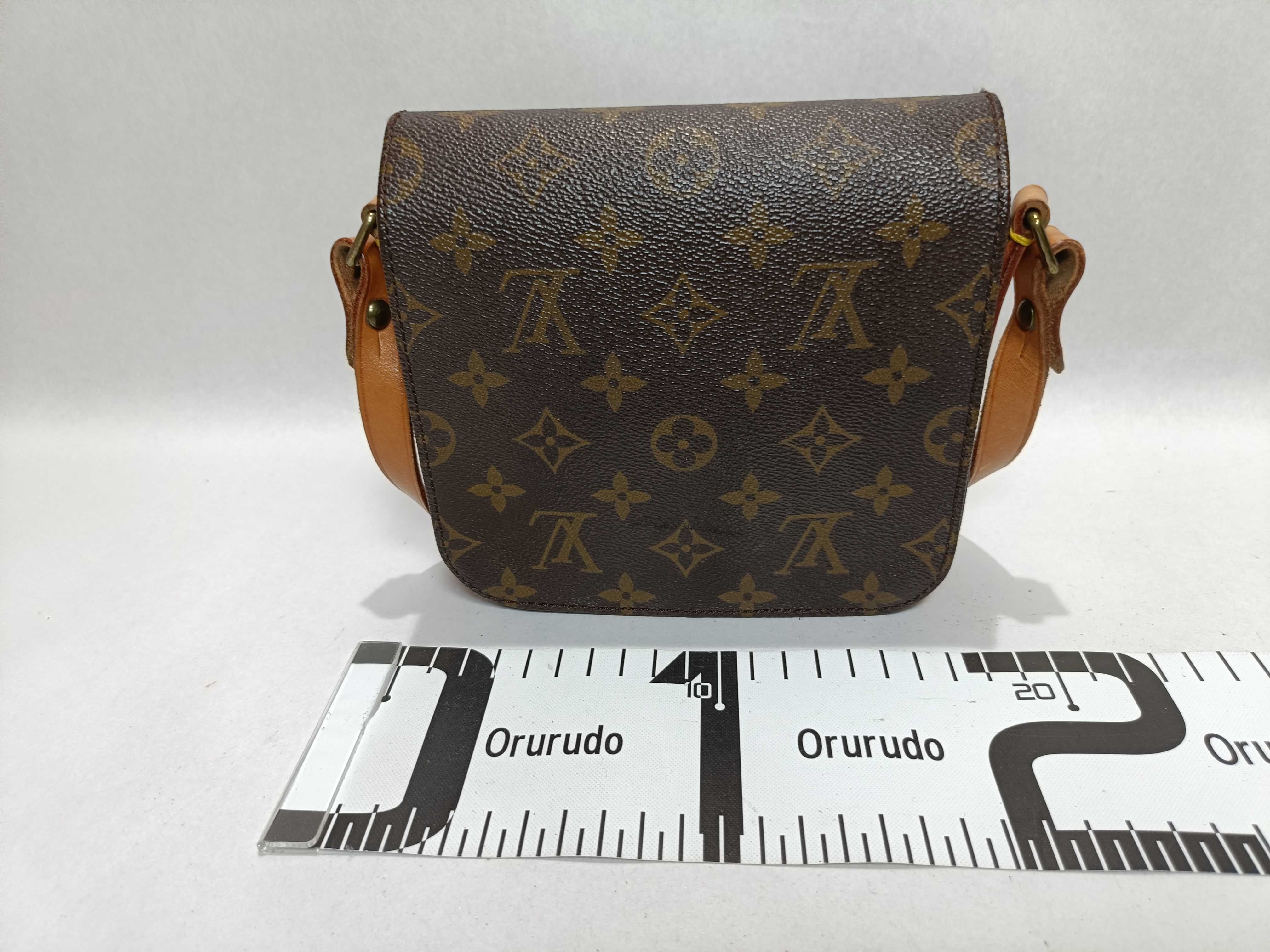 Monogram Mini Cartouchiere Shoulder Bag — view 2