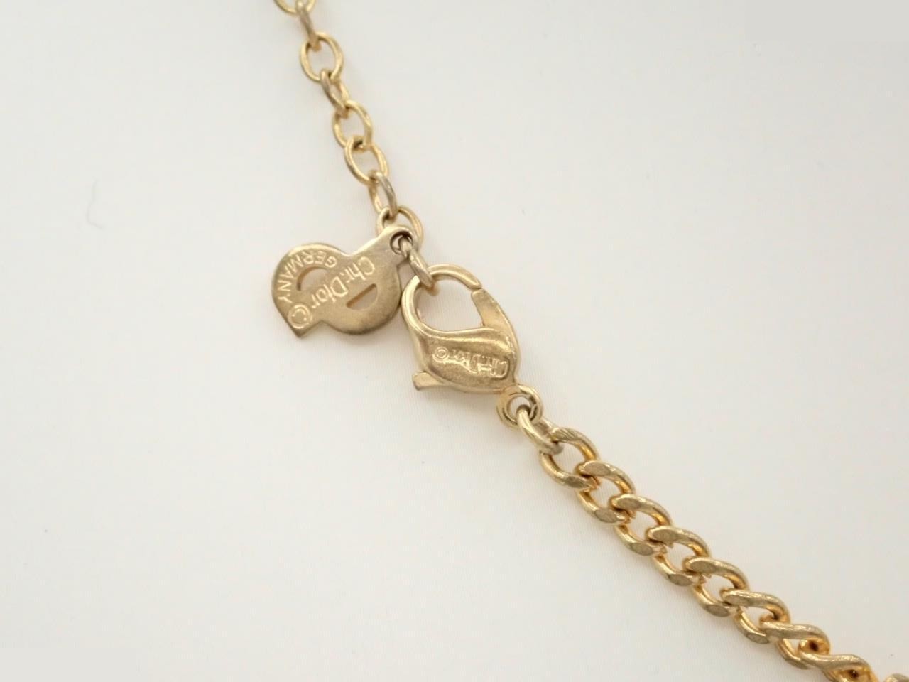 Logo plate necklace chain approx. 46cm — view 2