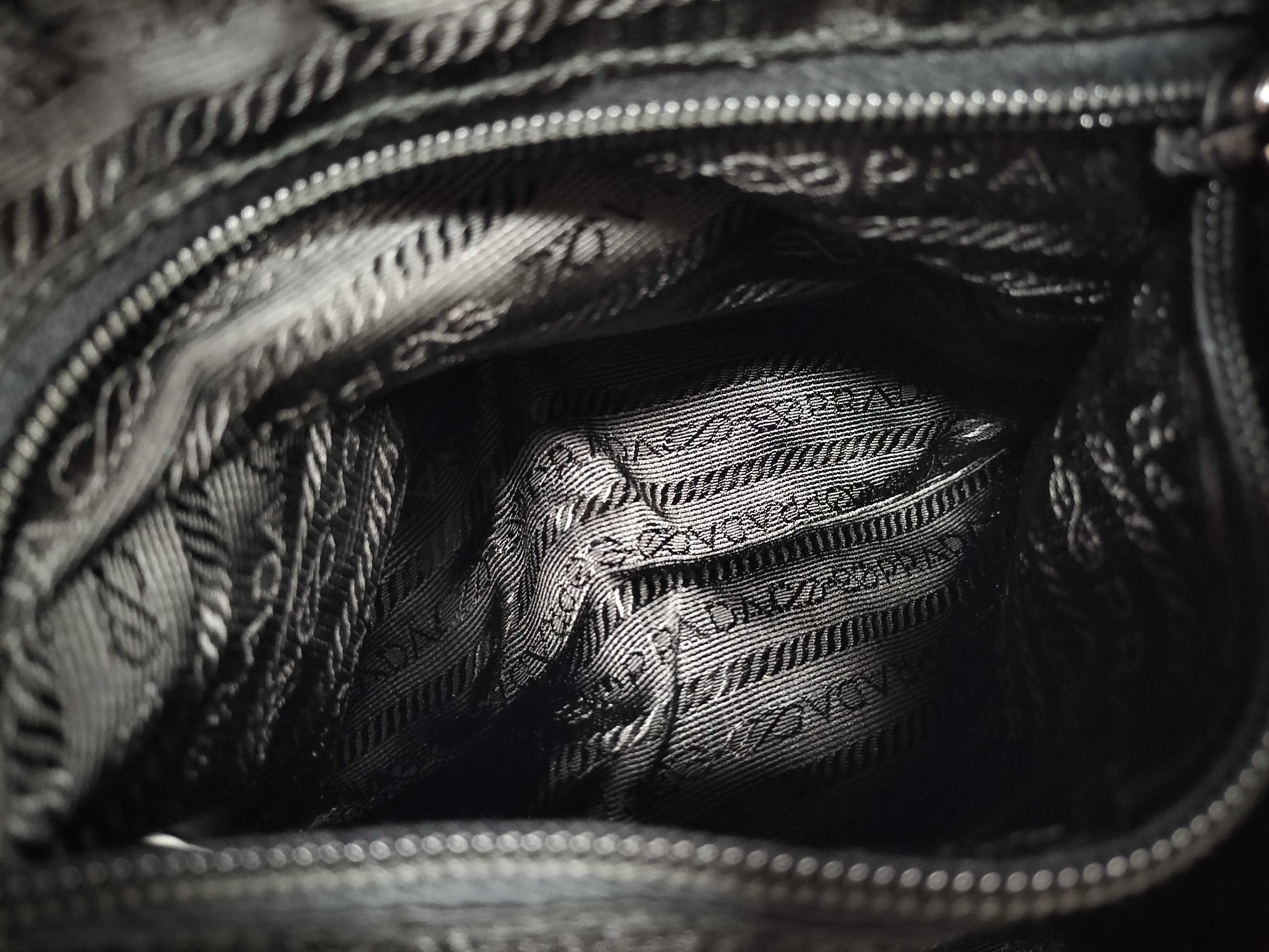 nylon backpack with double pockets. — view 11