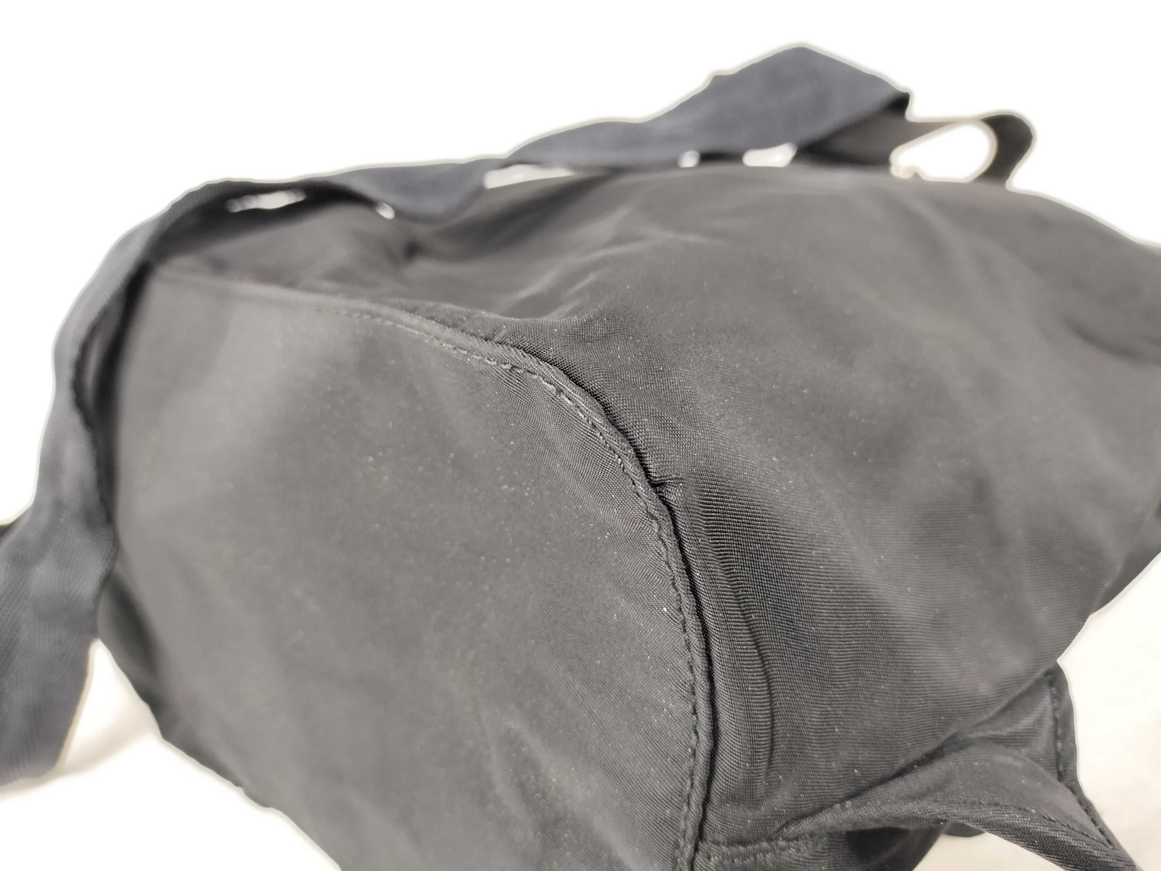 nylon backpack with double pockets. — view 6
