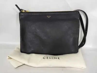 Trio Shoulder Bag, Black