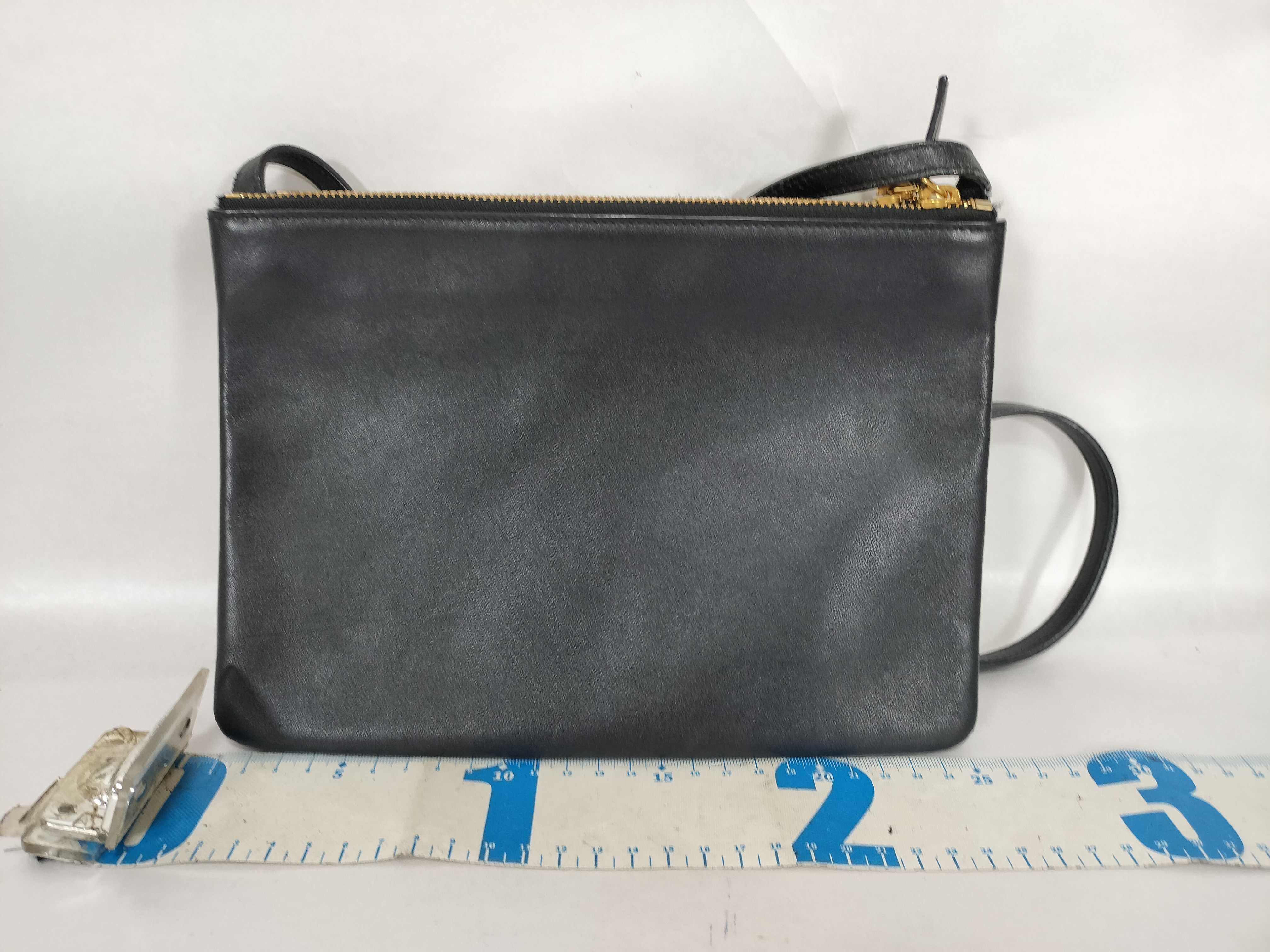 Trio Shoulder Bag, Black — view 2