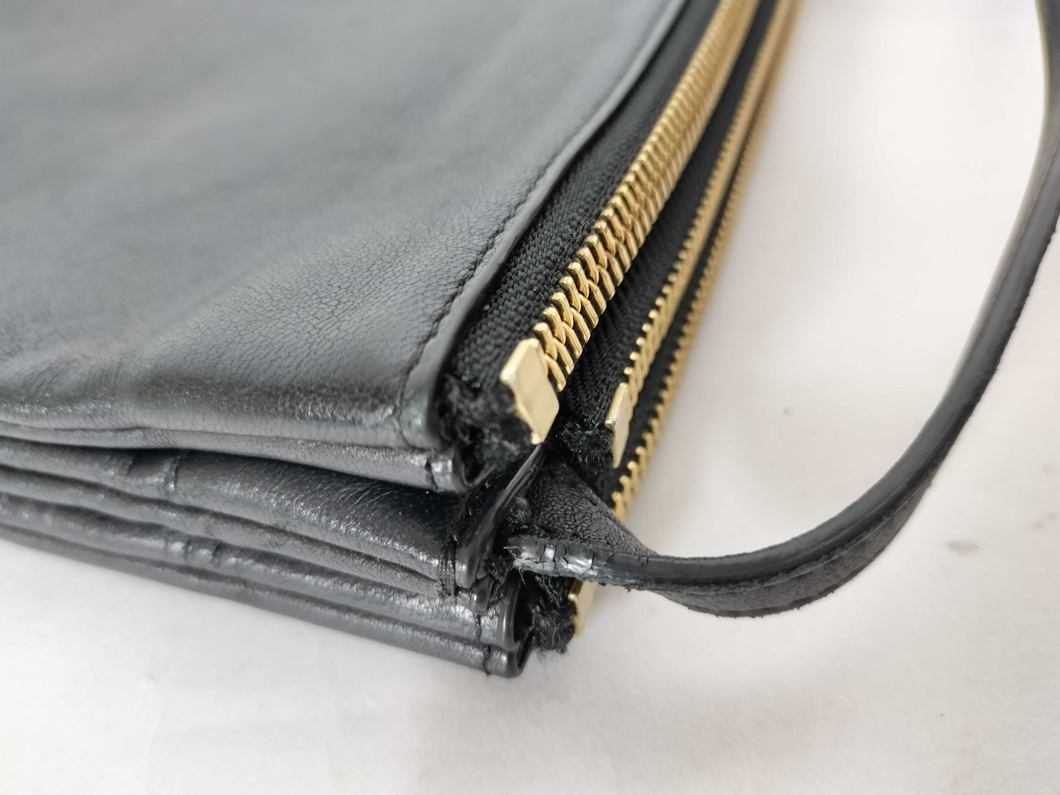 Trio Shoulder Bag, Black — view 5