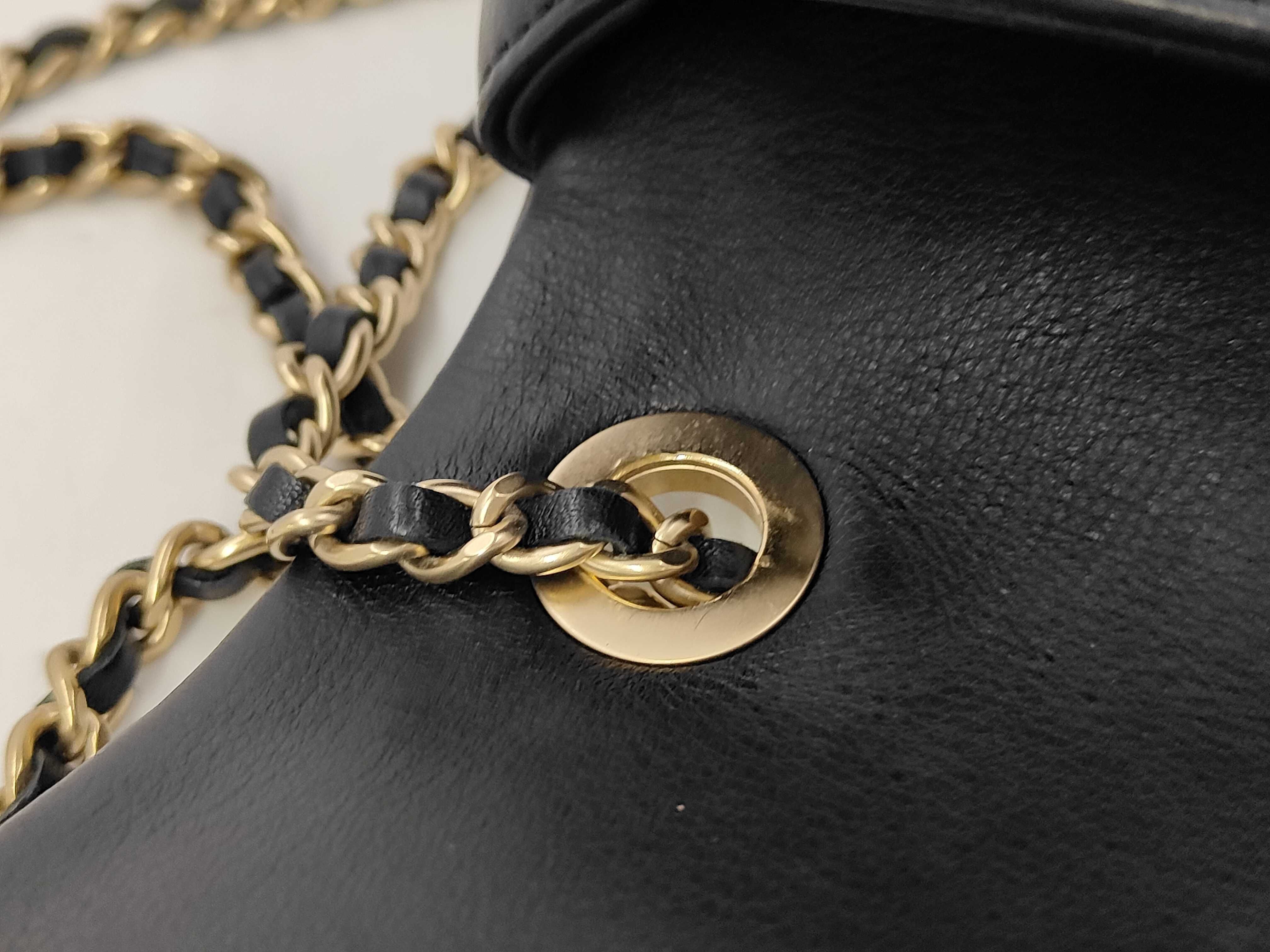 Mini Matelasse Bicolor Chain Bag Shoulder Bag — view 11