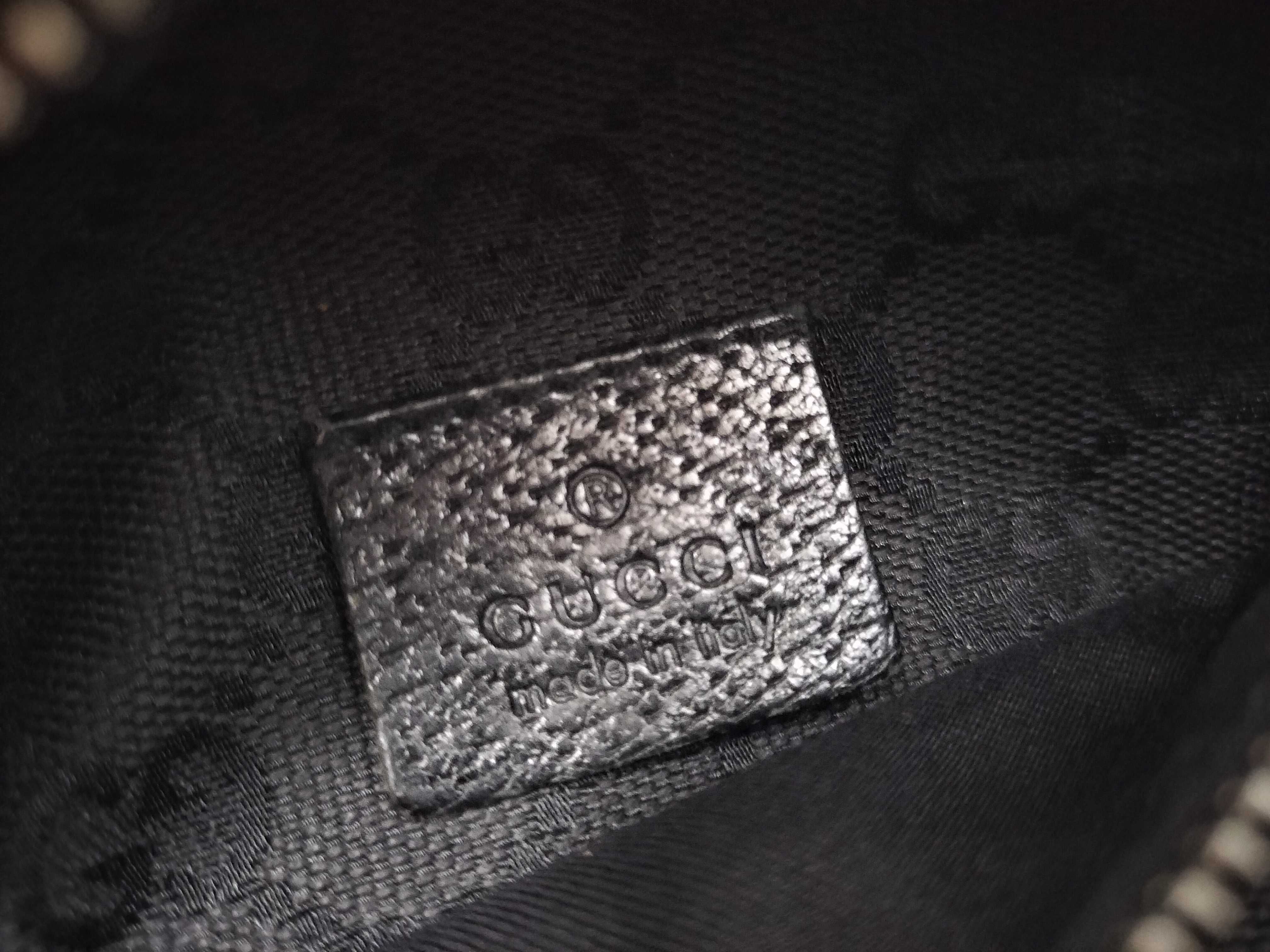 GG Canvas Waist Bag, Black — view 11