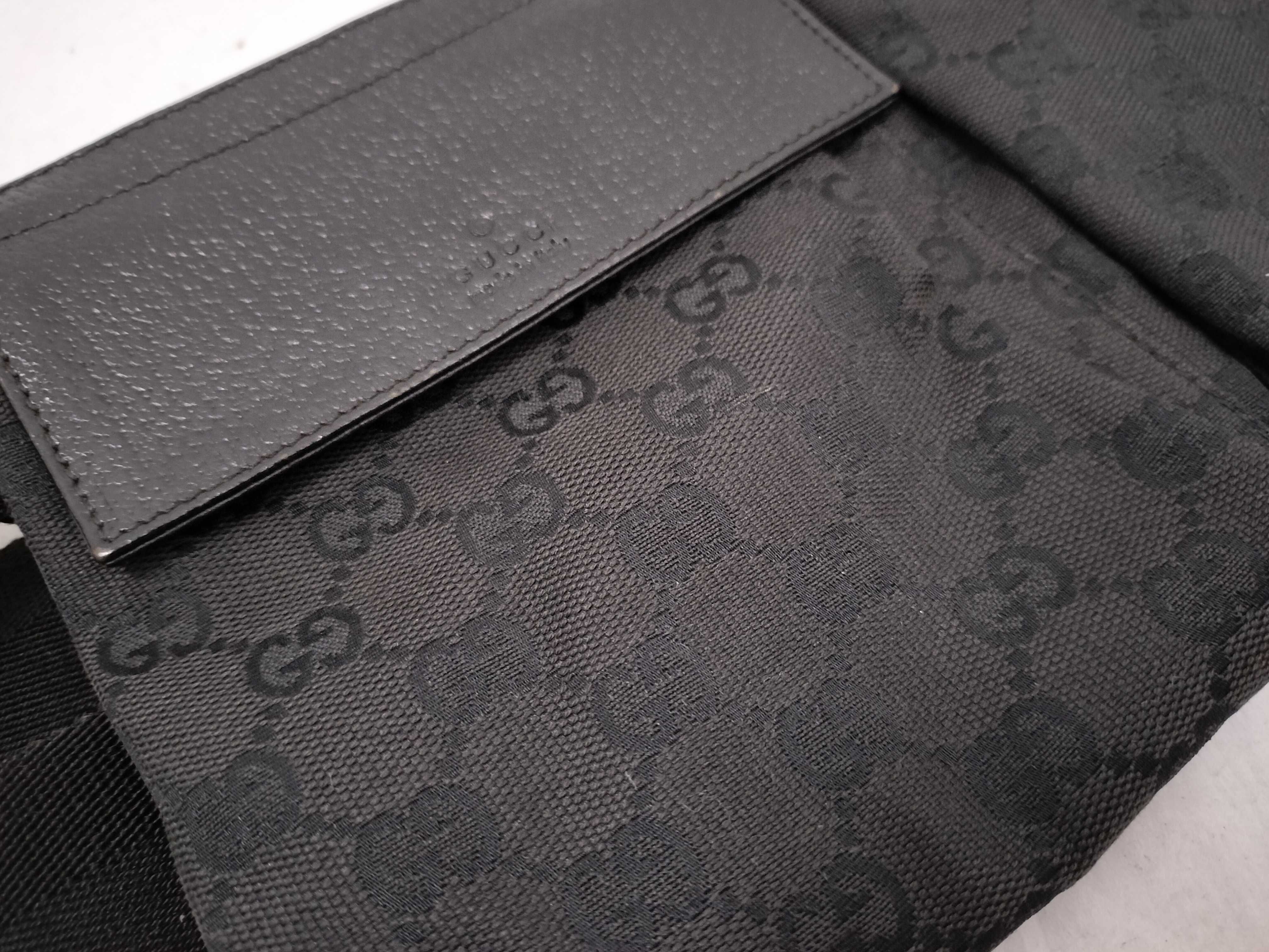 GG Canvas Waist Bag, Black — view 13