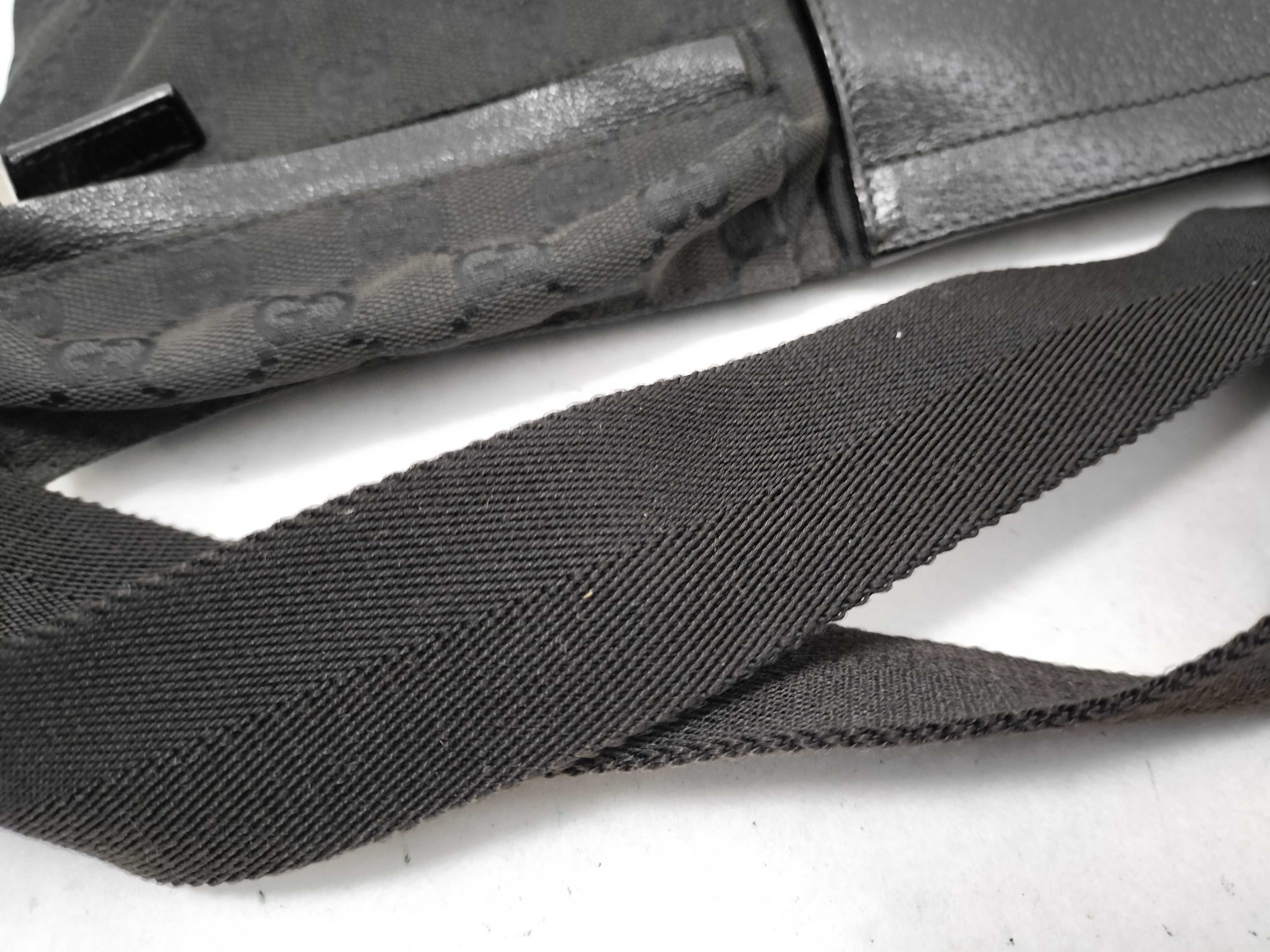 GG Canvas Waist Bag, Black — view 4