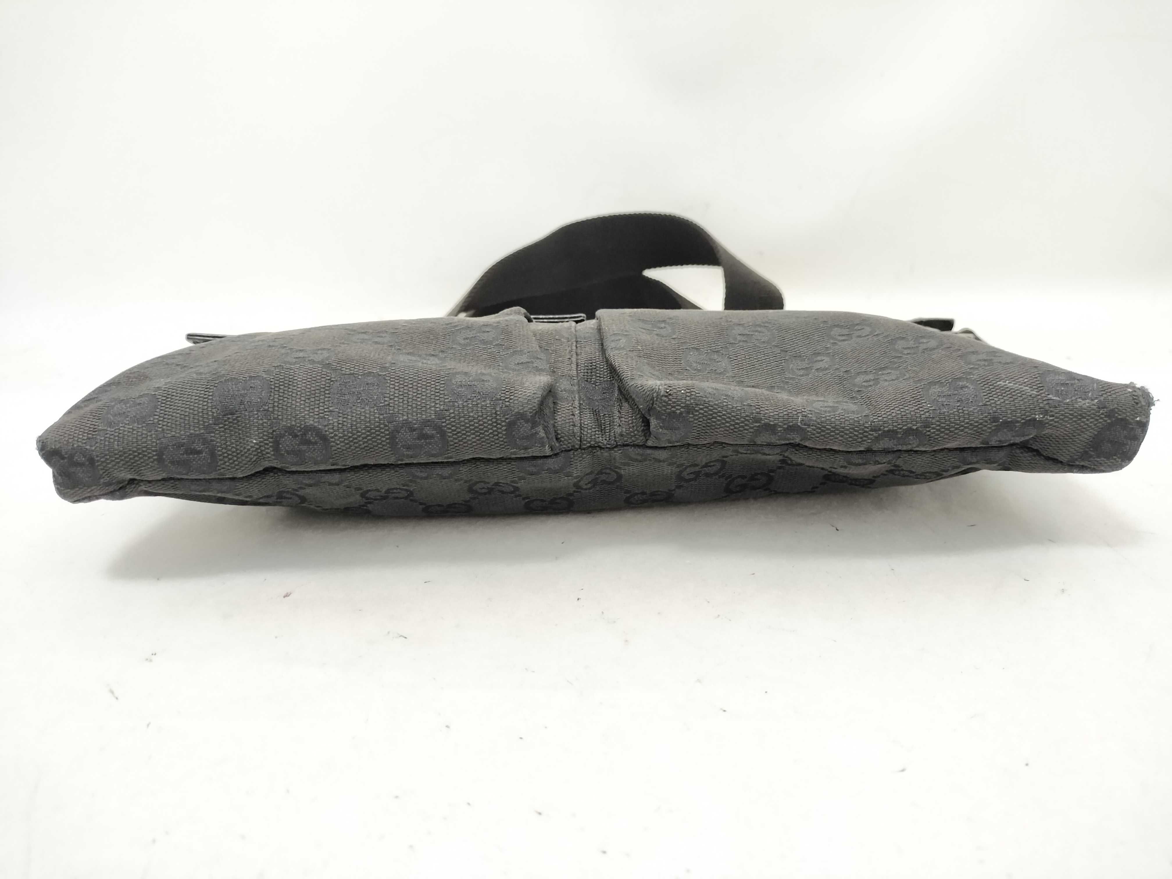 GG Canvas Waist Bag, Black — view 8