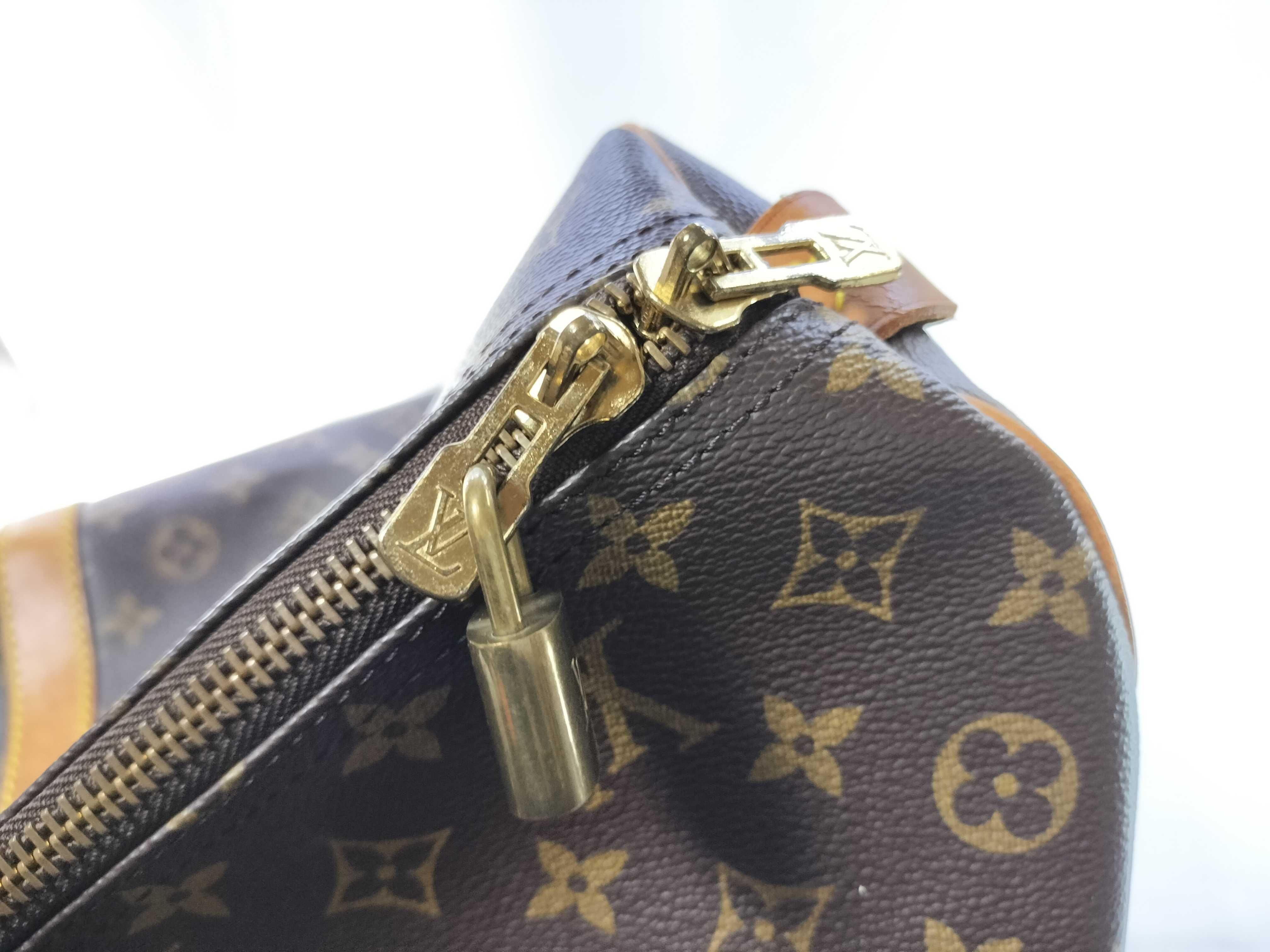 Monogram Keepall Boston Bag — view 12