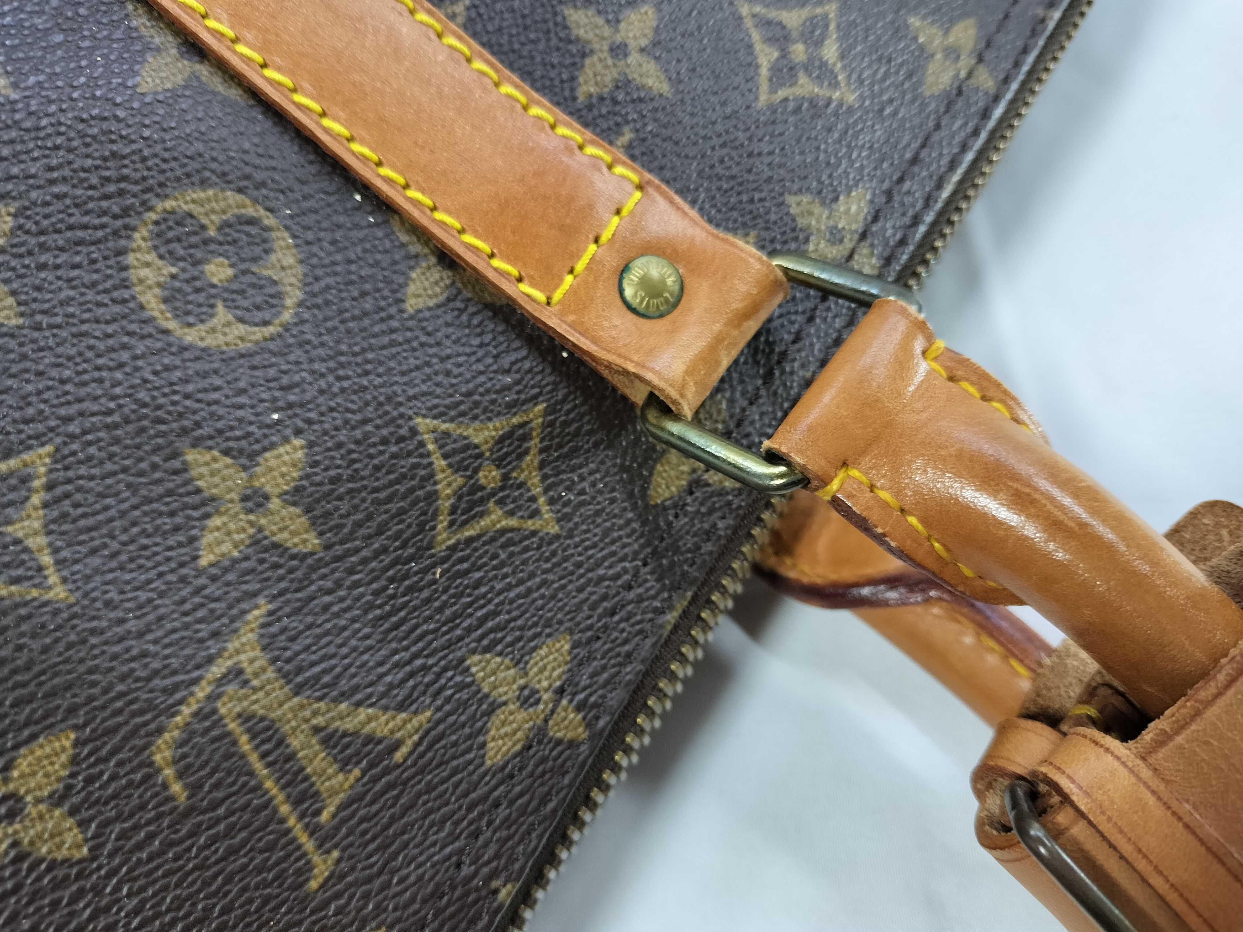 Monogram Keepall Boston Bag — view 5