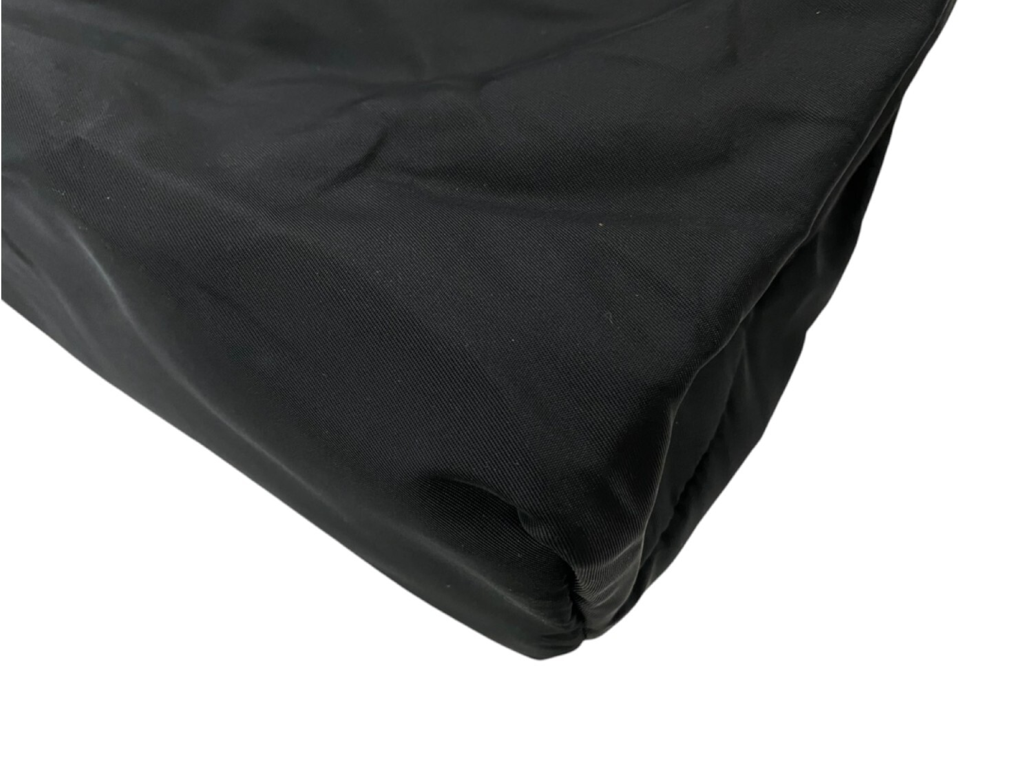 Nylon Triangle Logo Plate Tote Bag — view 5