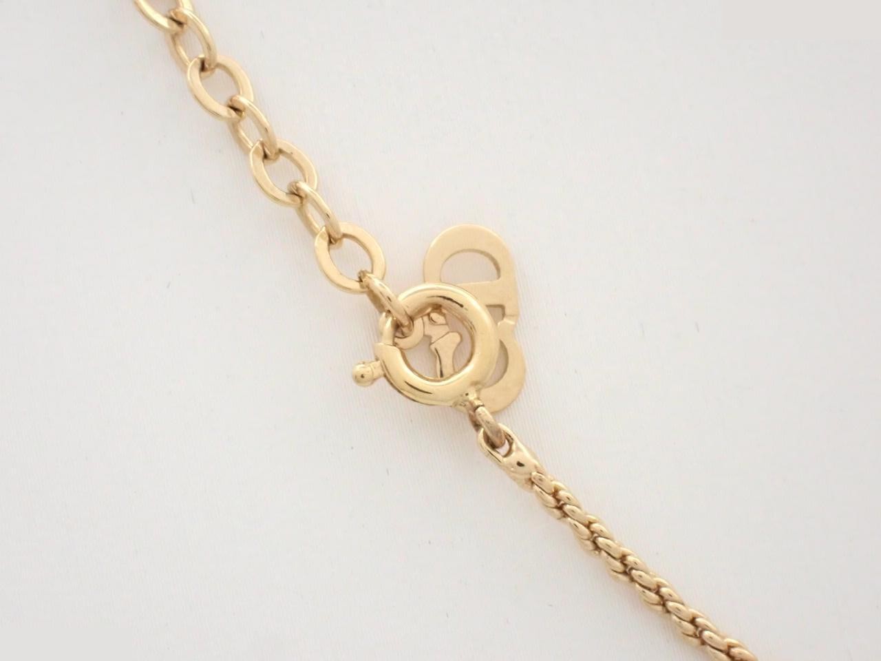 Gold necklace, neck circumference approximately 46 cm — view 2