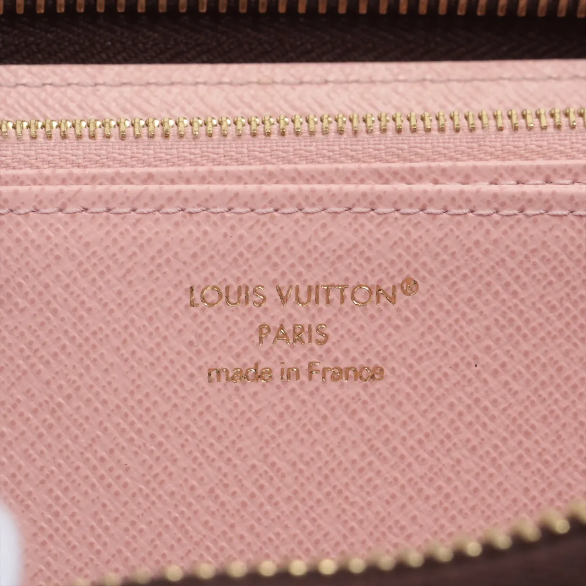 Monogram Zippy Wallet M41894 Rose Valerine Round Zip Wallet RFID Reactive — view 11