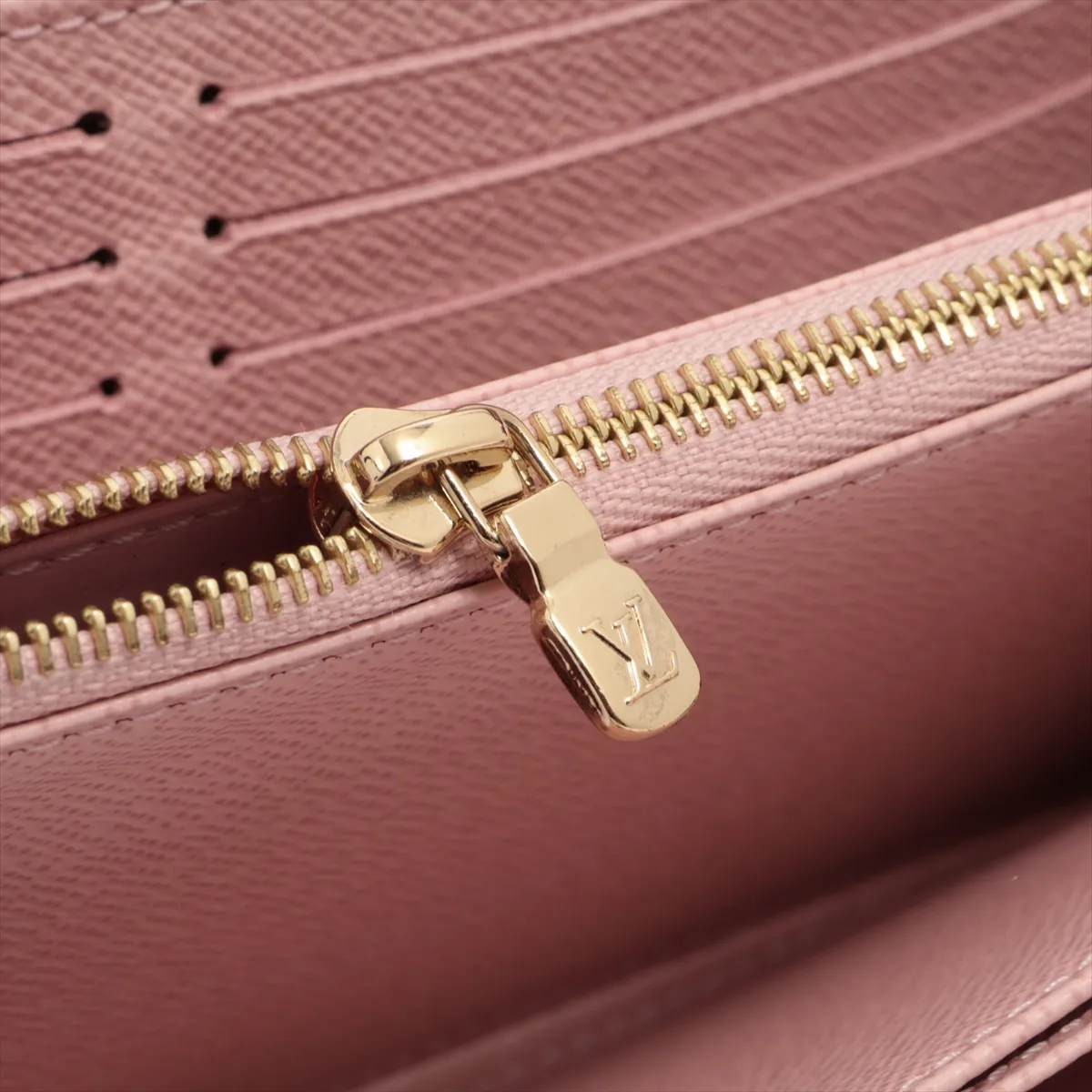 Monogram Zippy Wallet M41894 Rose Valerine Round Zip Wallet RFID Reactive — view 12