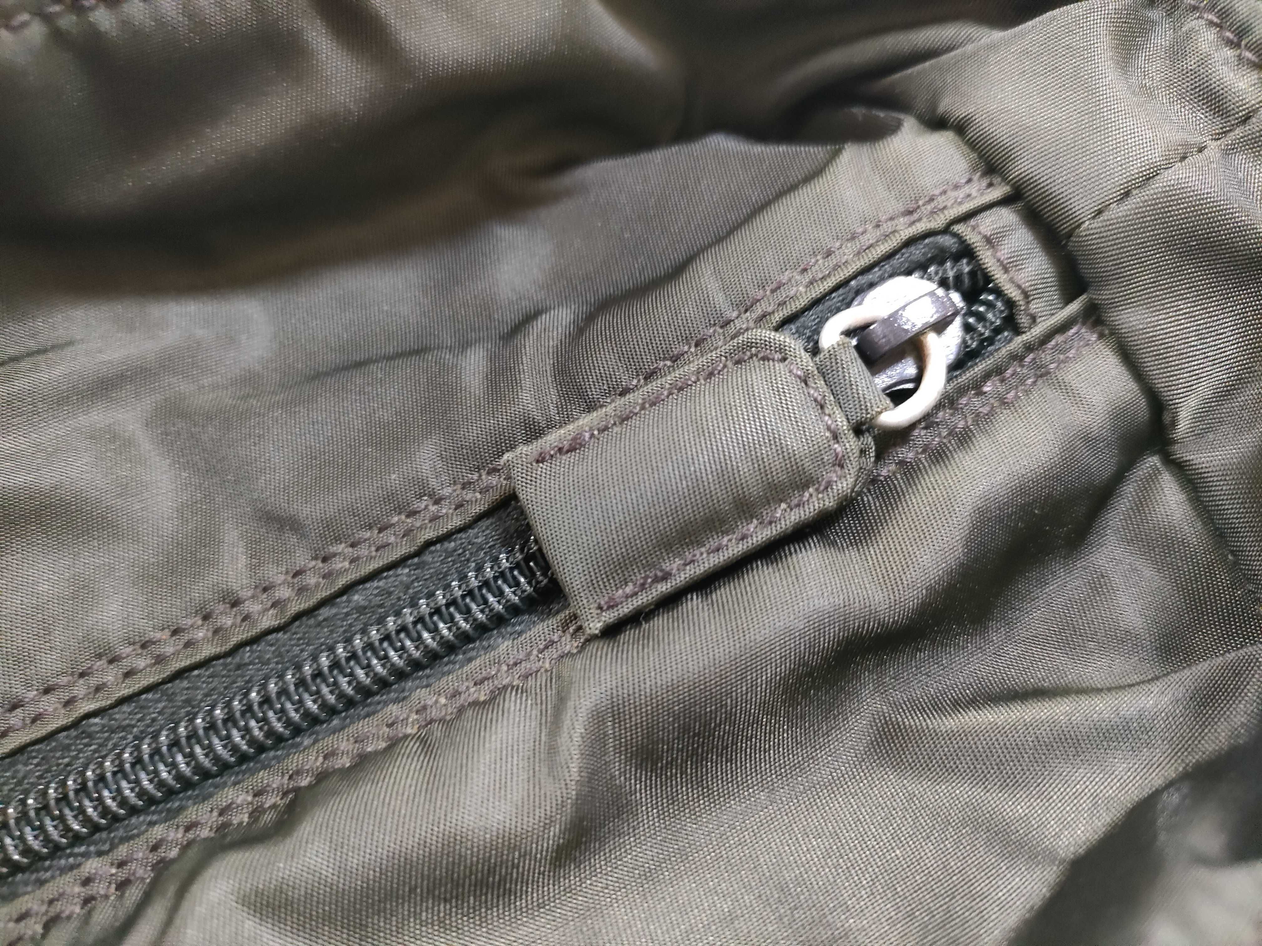 Nylon Prada Tote Bag, Nylon Khaki Tote Bag — view 7