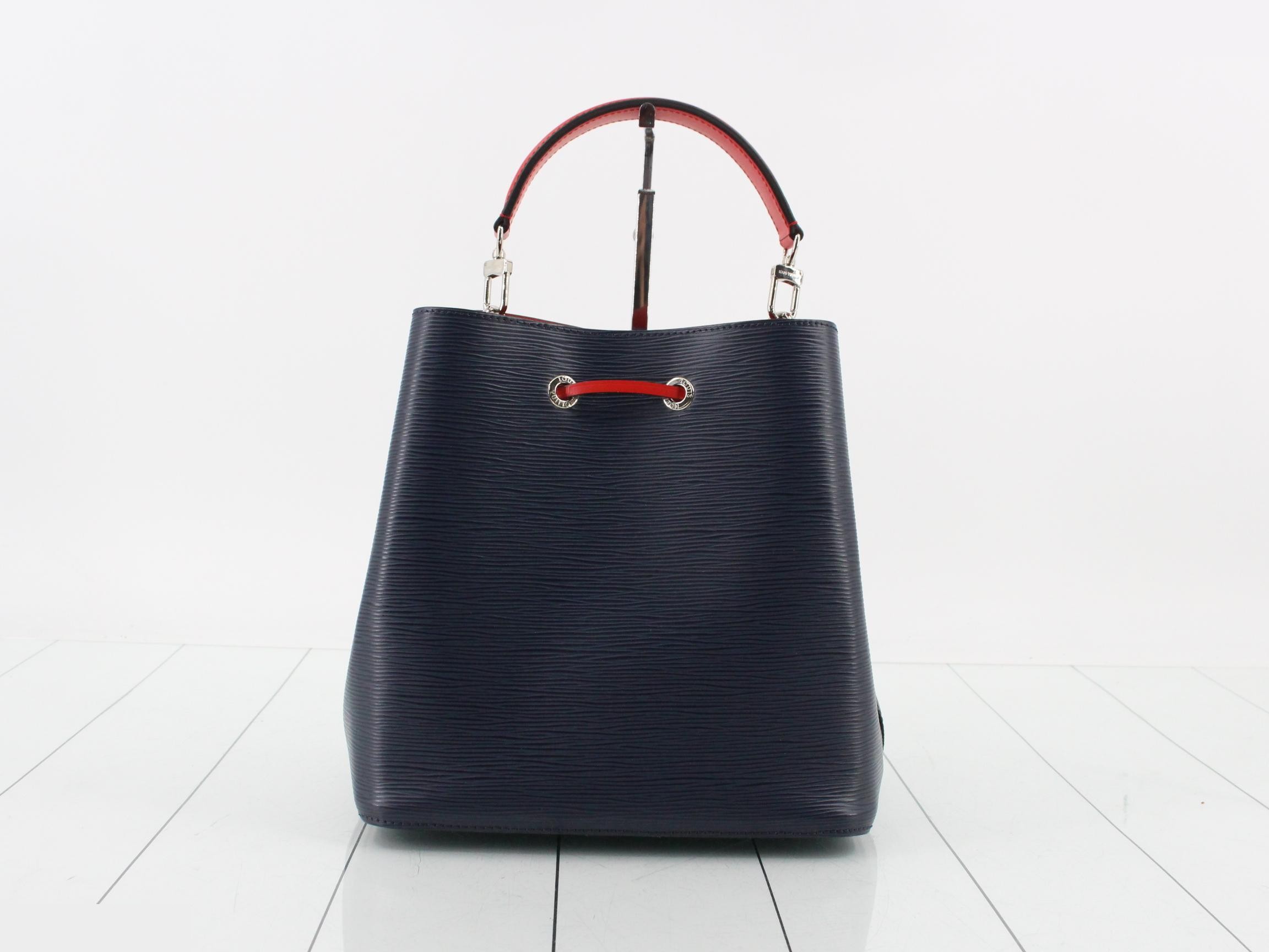 Epi NeoNoe Indigo Blue 2-Way Shoulder Bag — view 2