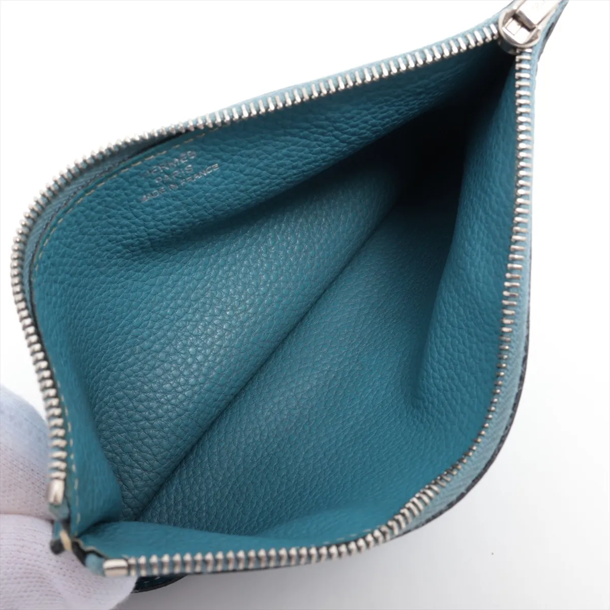 Dogon GM Togo Long Wallet, Blue, Silver Hardware K: 2007 — view 7