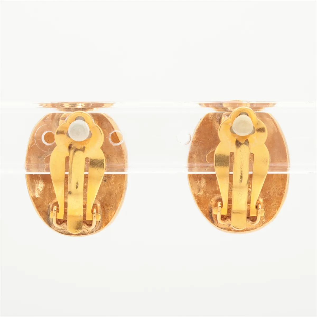 Coco Mark 28/2842 Earrings (Pair) GP Gold. Shows signs of wear: — view 2