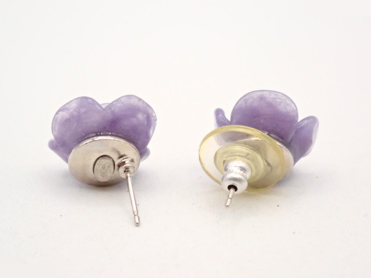 Camellia Earrings 01P — view 2
