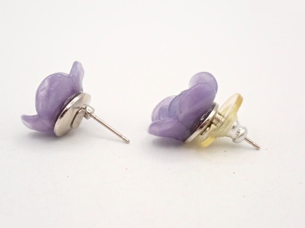 Camellia Earrings 01P — view 3