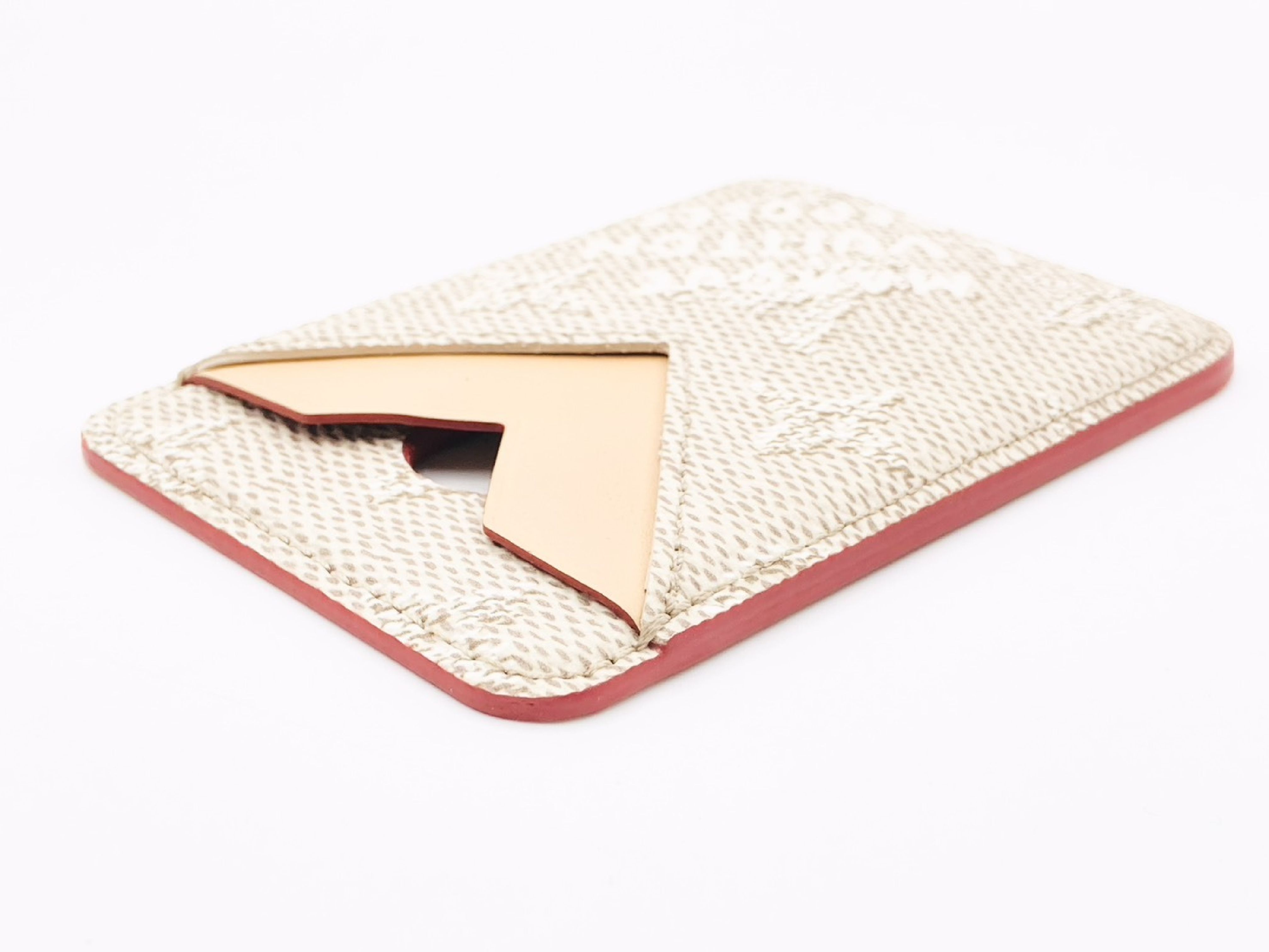 M26948 Monogram Heritage Portecarte Magnet MagSafe Card Case Beige BC4225 Card Case — view 3