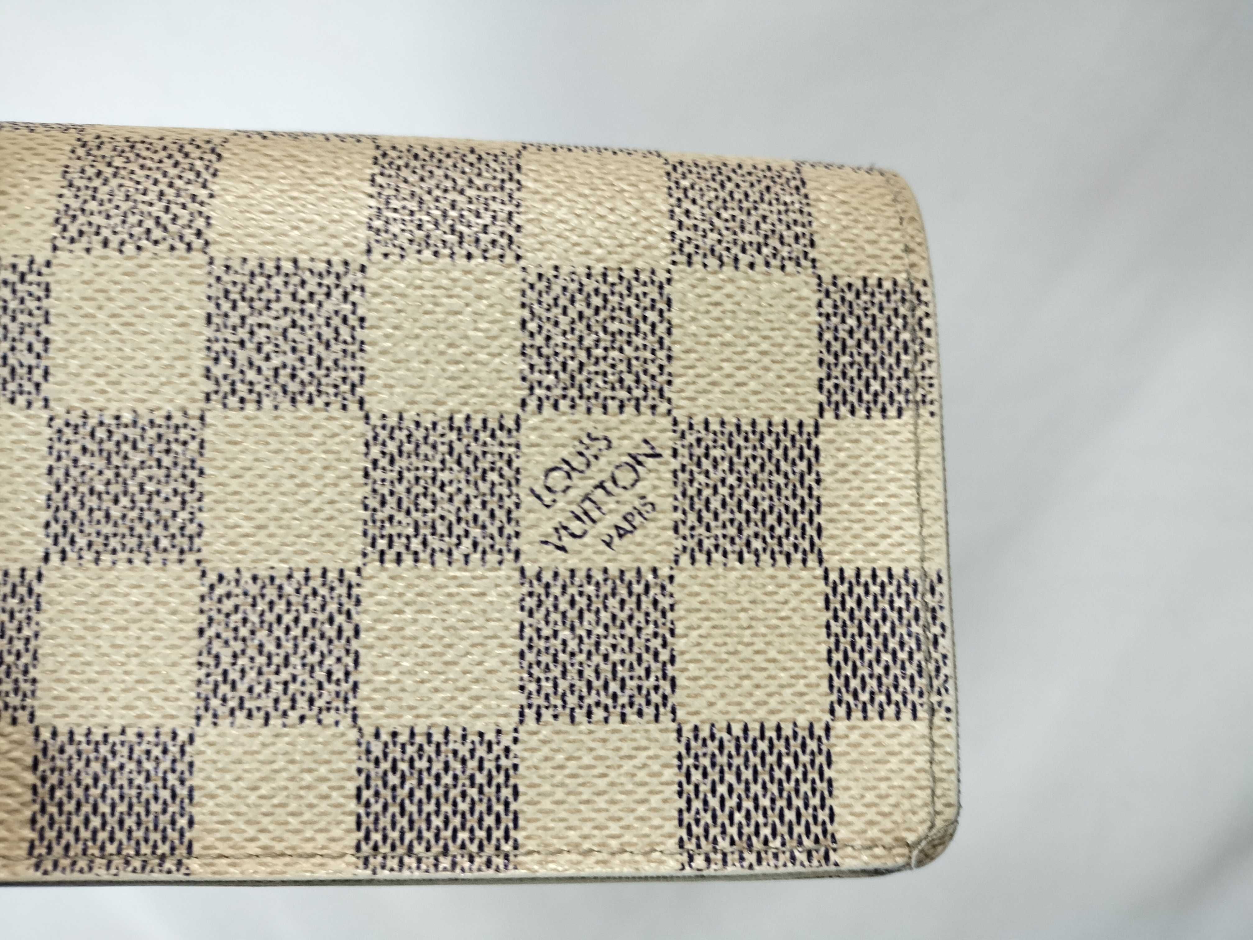 Damier Azur L-shaped compact wallet — view 2