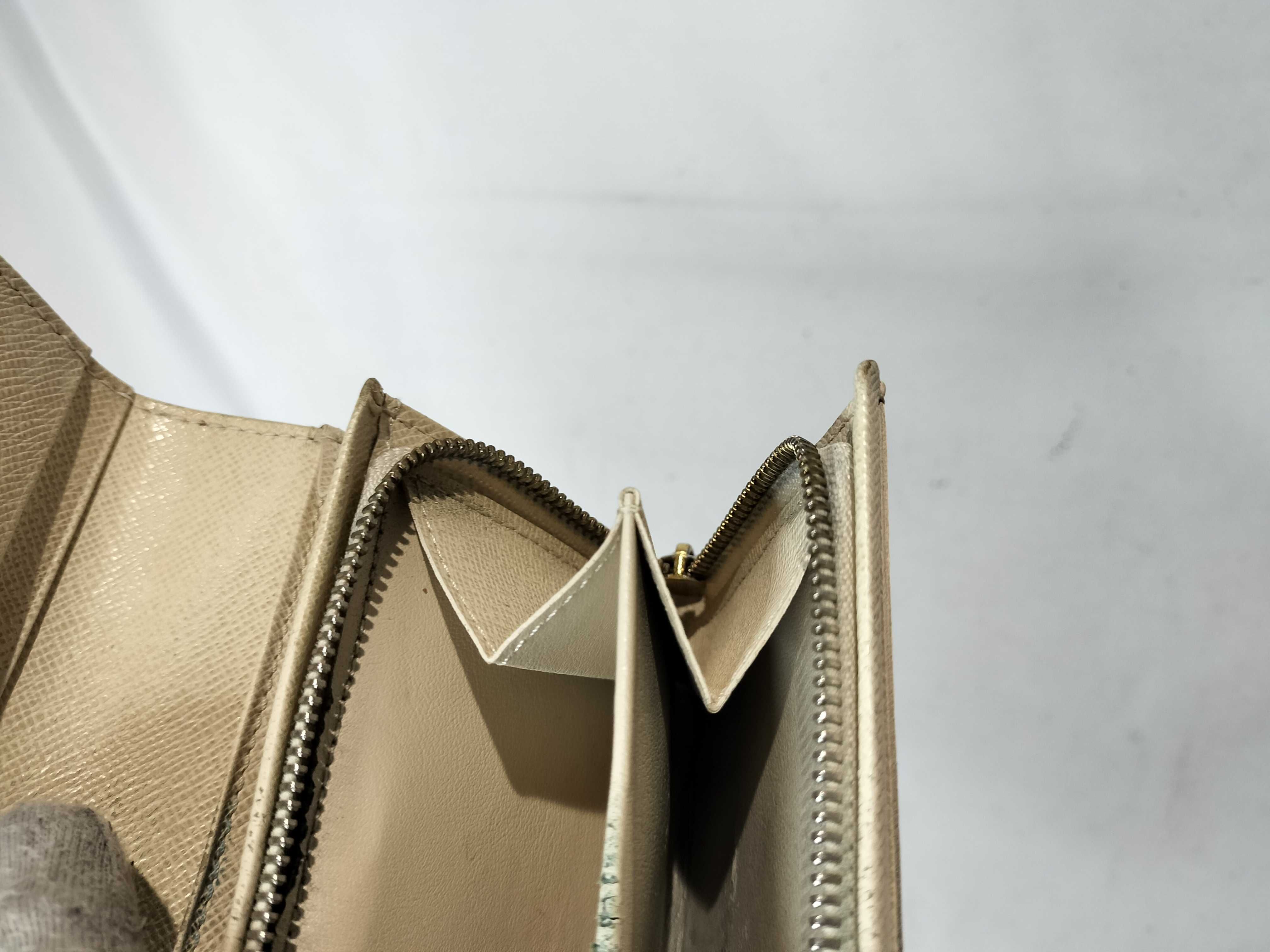 Damier Azur L-shaped compact wallet — view 10