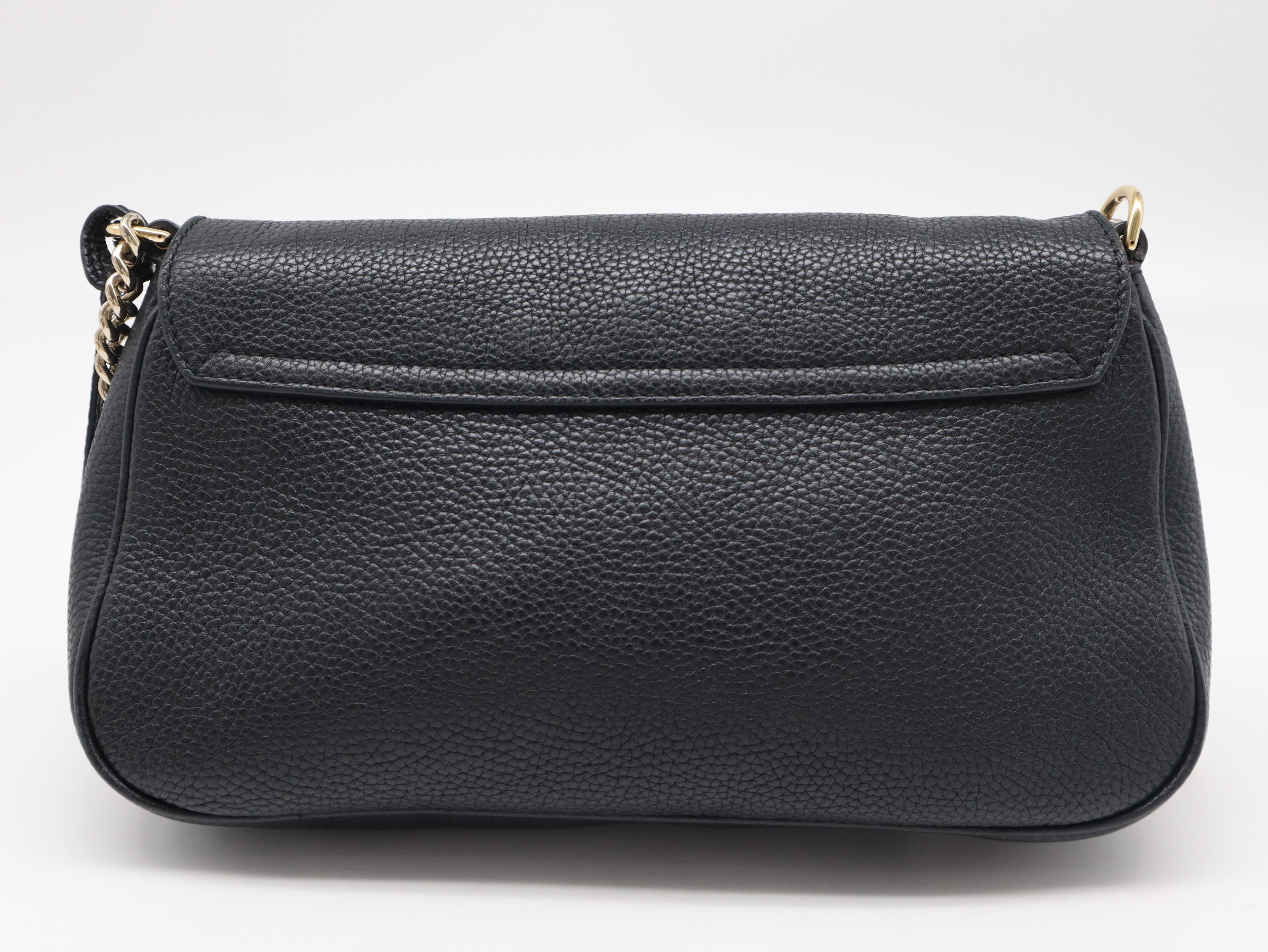 536224 Leather Soho Shoulder Bag, Black — view 2