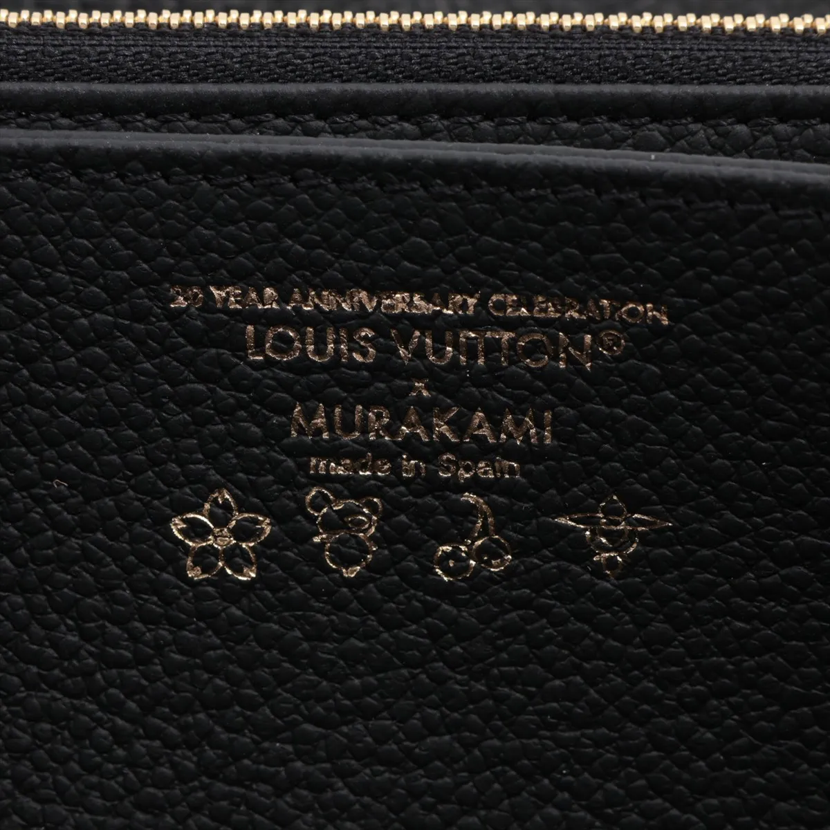 LV x TM Zippy Wallet M14160 Noir Round Zip Wallet (RFID detected) — view 11