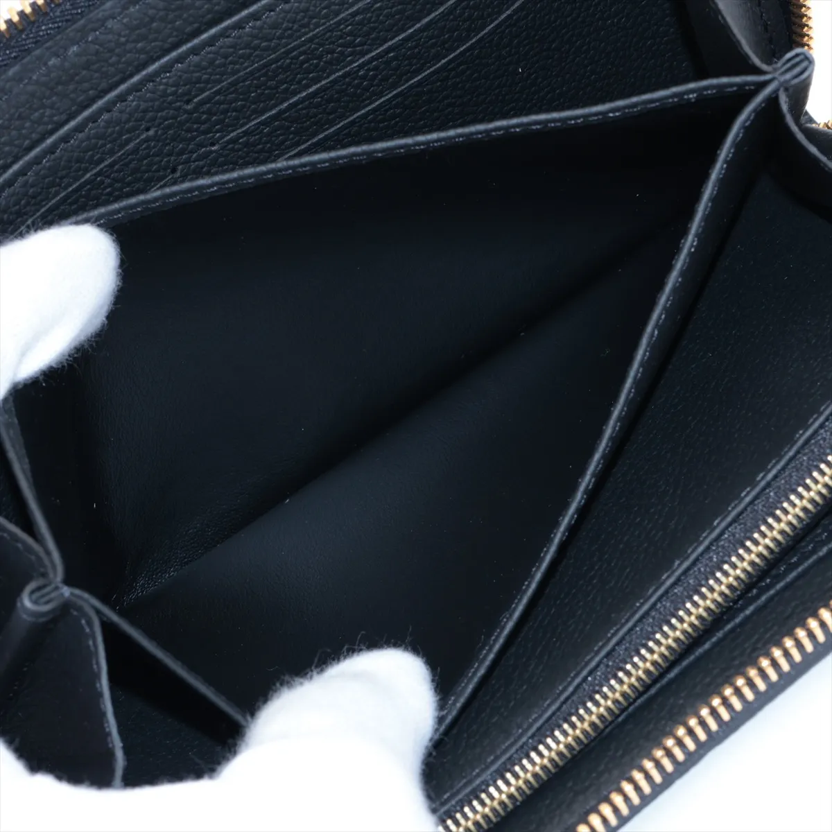 LV x TM Zippy Wallet M14160 Noir Round Zip Wallet (RFID detected) — view 6