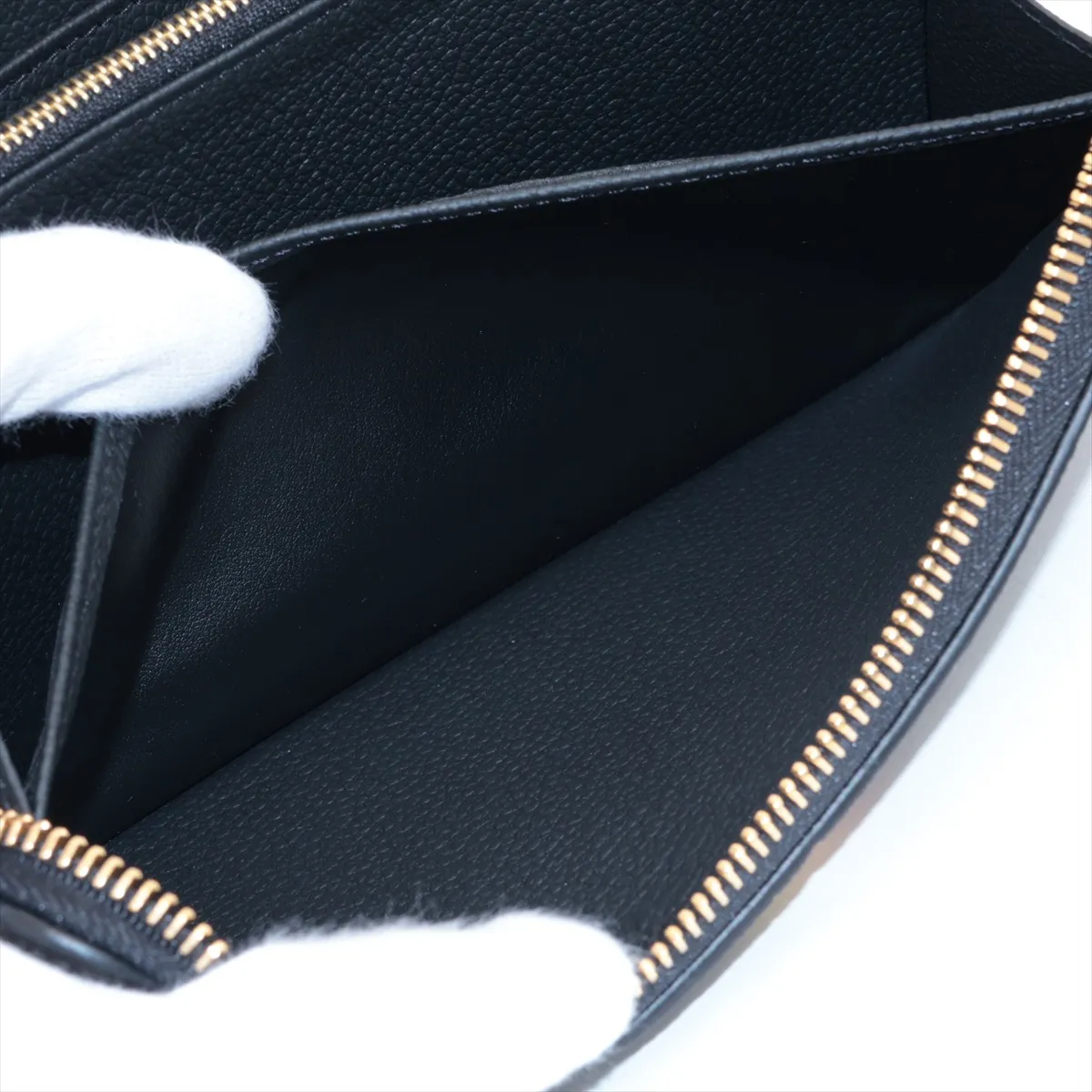 LV x TM Zippy Wallet M14160 Noir Round Zip Wallet (RFID detected) — view 9
